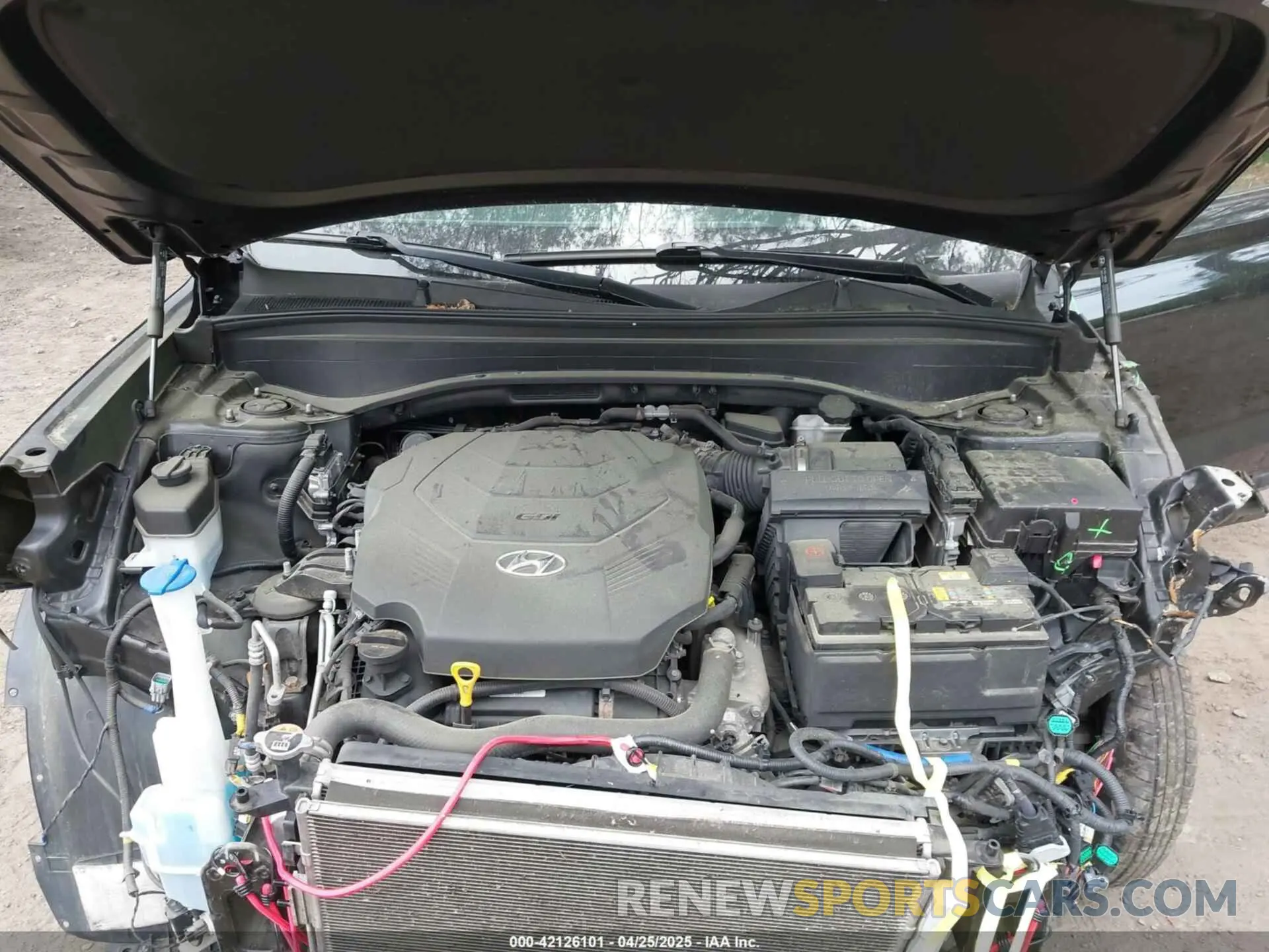10 Photograph of a damaged car KM8R4DHE3LU079126 HYUNDAI PALISADE 2020