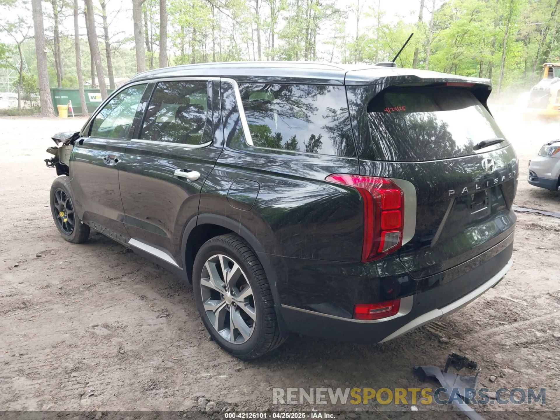 3 Photograph of a damaged car KM8R4DHE3LU079126 HYUNDAI PALISADE 2020