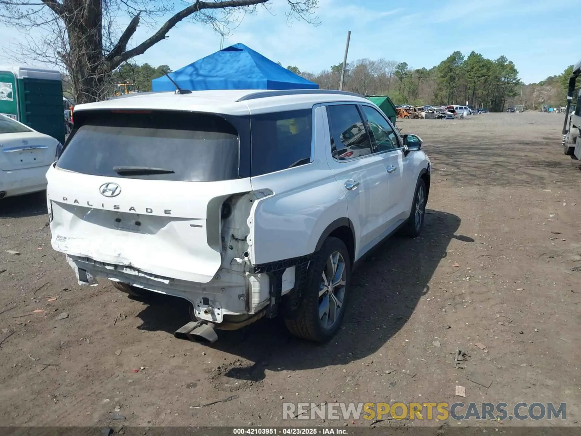 4 Photograph of a damaged car KM8R4DHE5LU066006 HYUNDAI PALISADE 2020