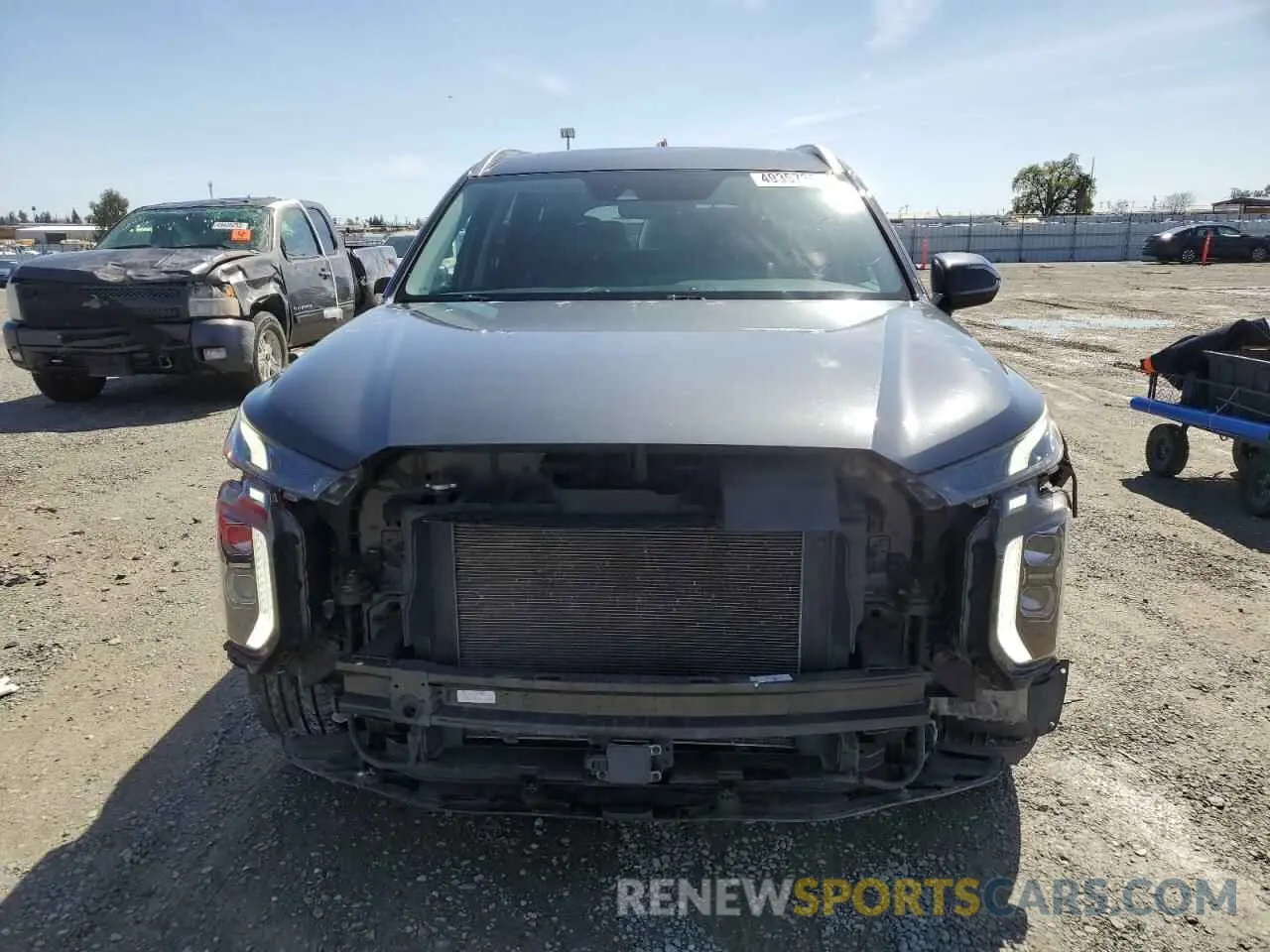 5 Фотография поврежденного автомобиля KM8R4DHE5LU076034 HYUNDAI PALISADE 2020