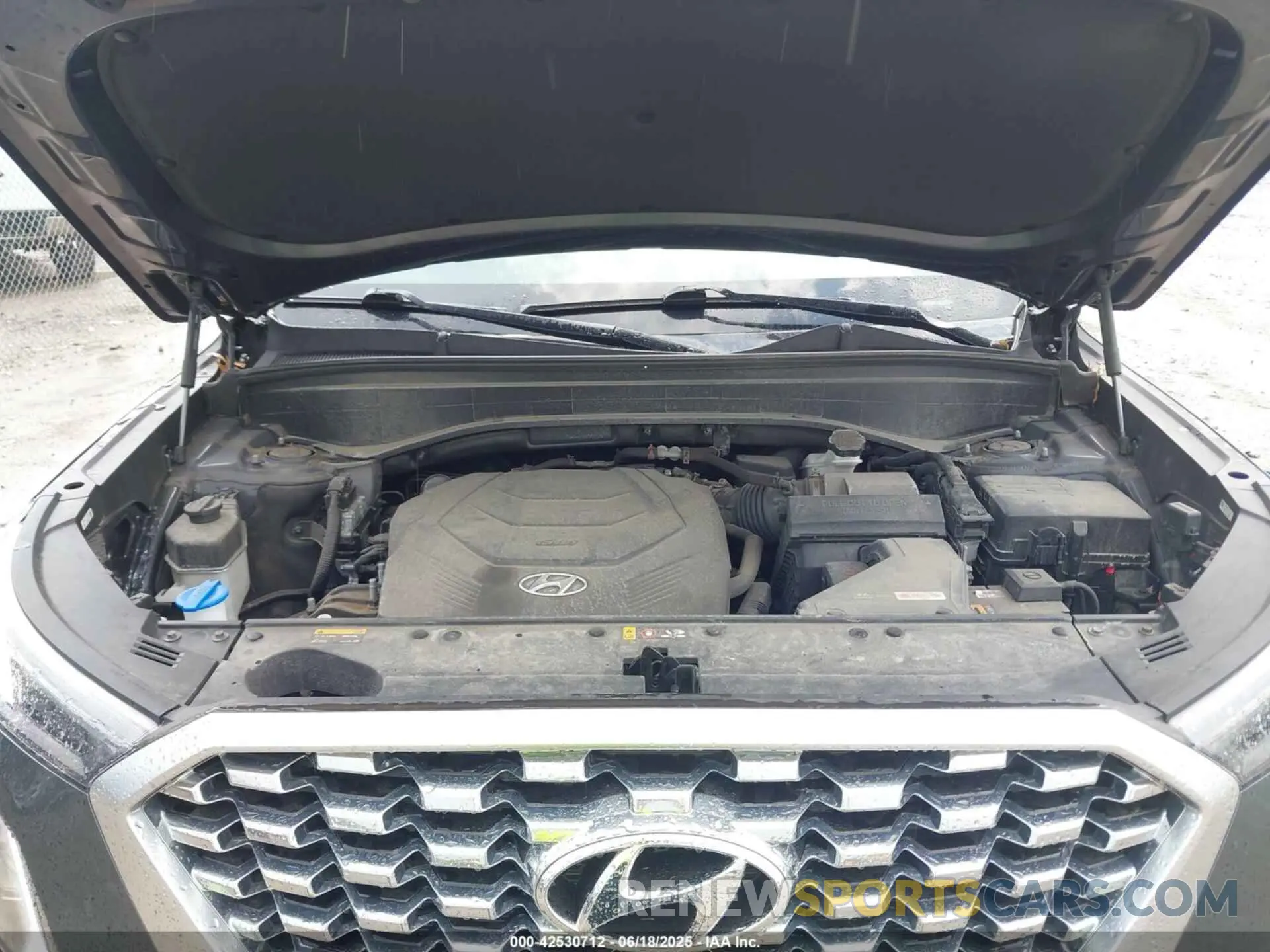 10 Photograph of a damaged car KM8R4DHE6LU096390 HYUNDAI PALISADE 2020