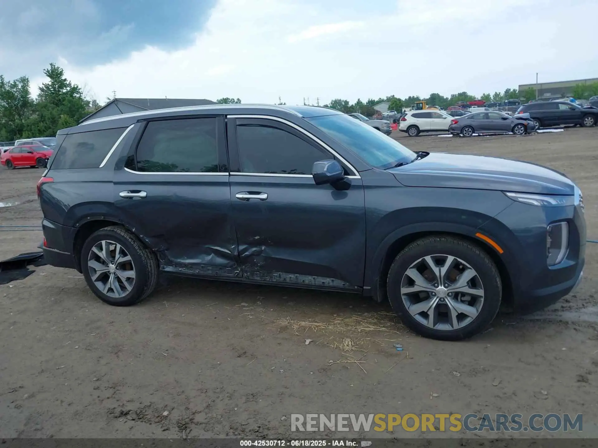 13 Photograph of a damaged car KM8R4DHE6LU096390 HYUNDAI PALISADE 2020