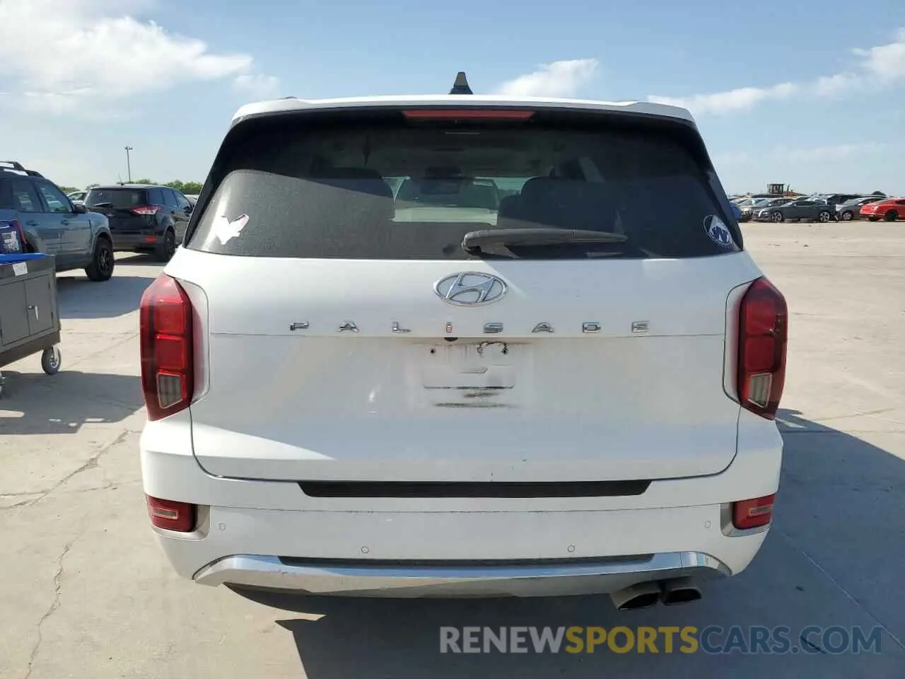 6 Photograph of a damaged car KM8R54HE1LU044548 HYUNDAI PALISADE 2020