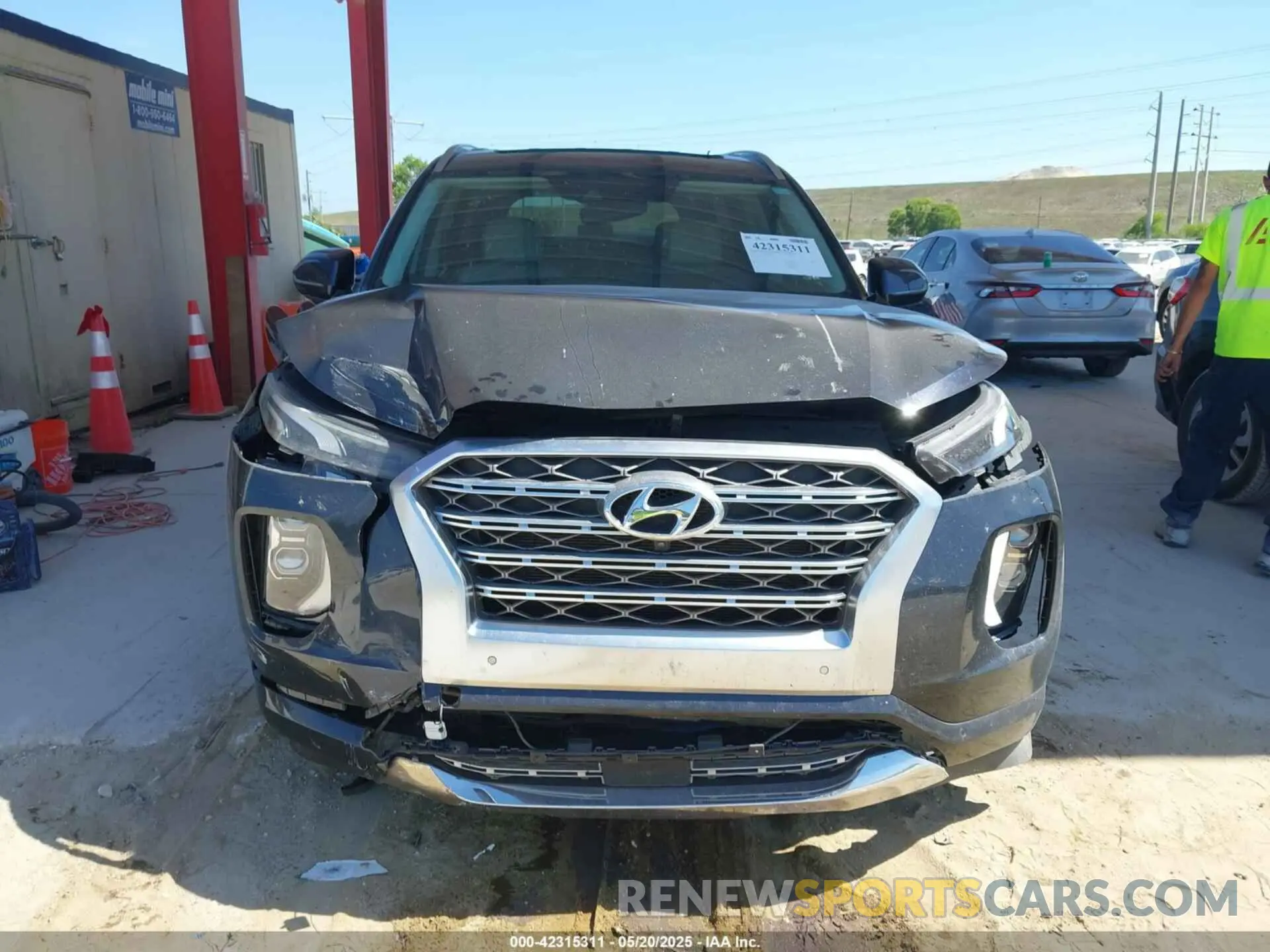 12 Фотография поврежденного автомобиля KM8R54HE1LU123198 HYUNDAI PALISADE 2020