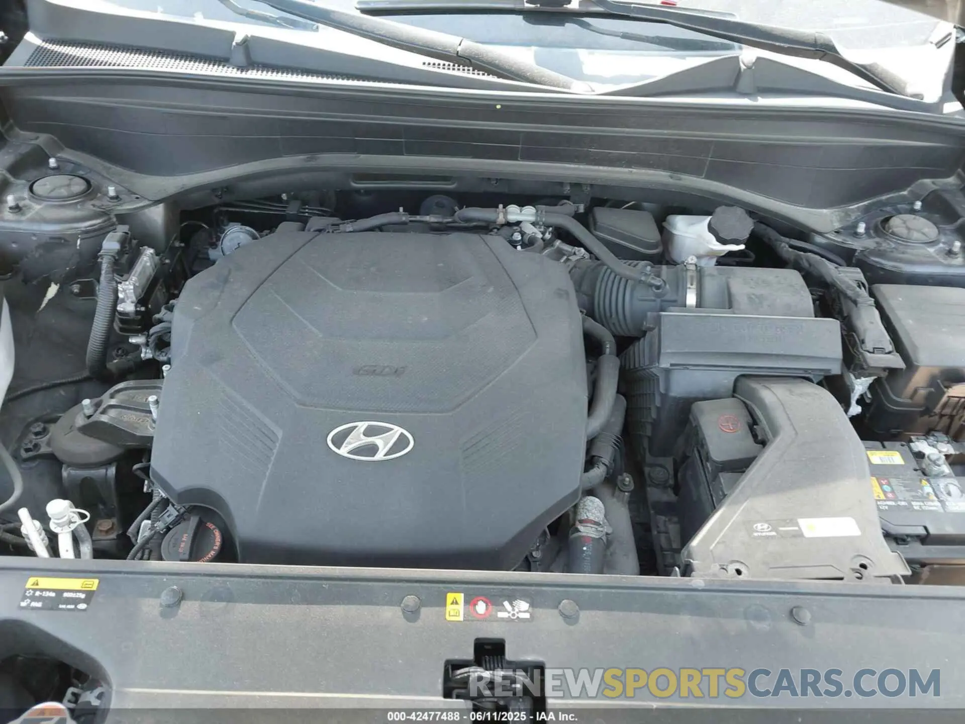 10 Photograph of a damaged car KM8R54HE2LU060953 HYUNDAI PALISADE 2020