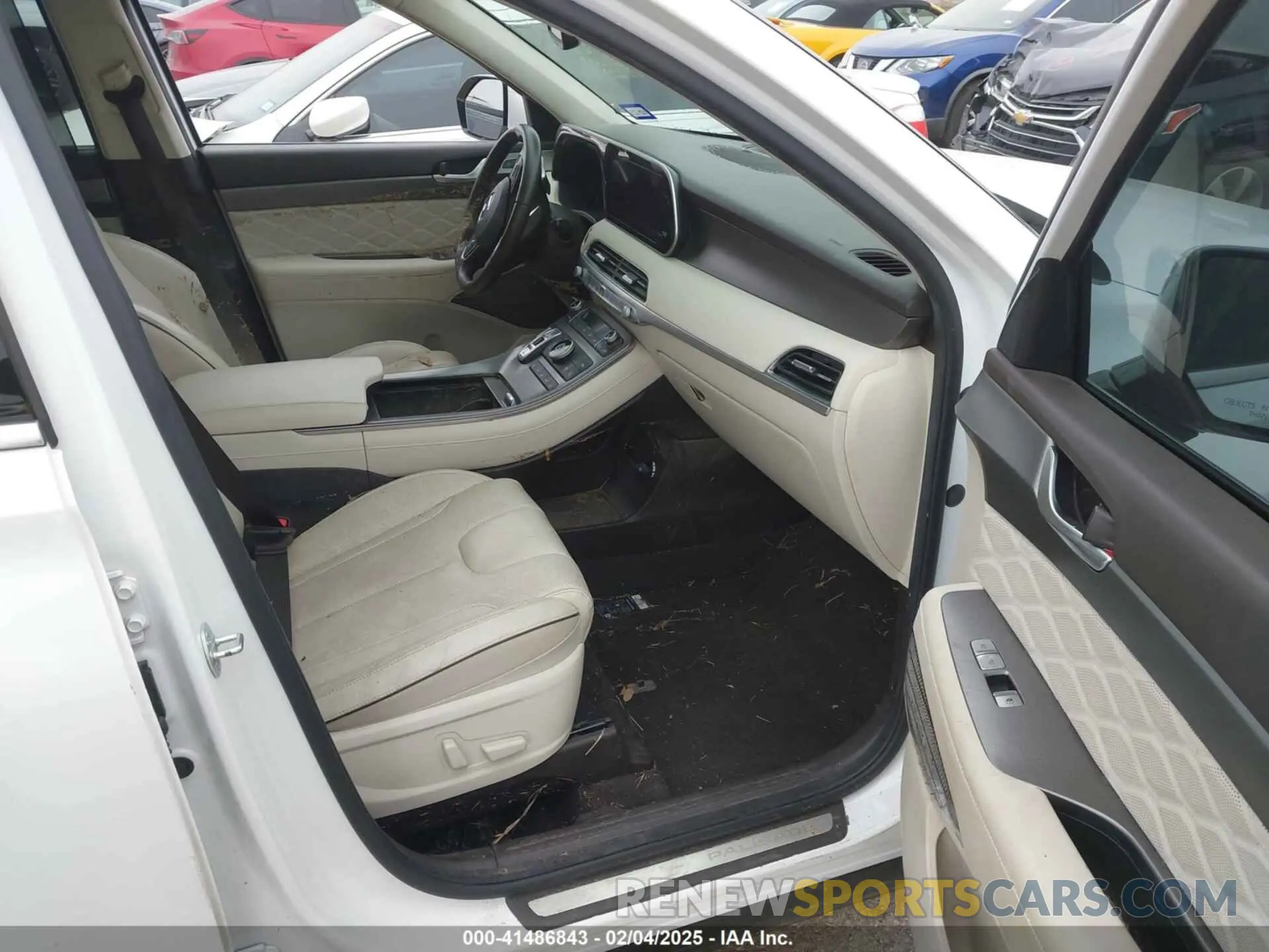 5 Photograph of a damaged car KM8R54HE3LU088065 HYUNDAI PALISADE 2020