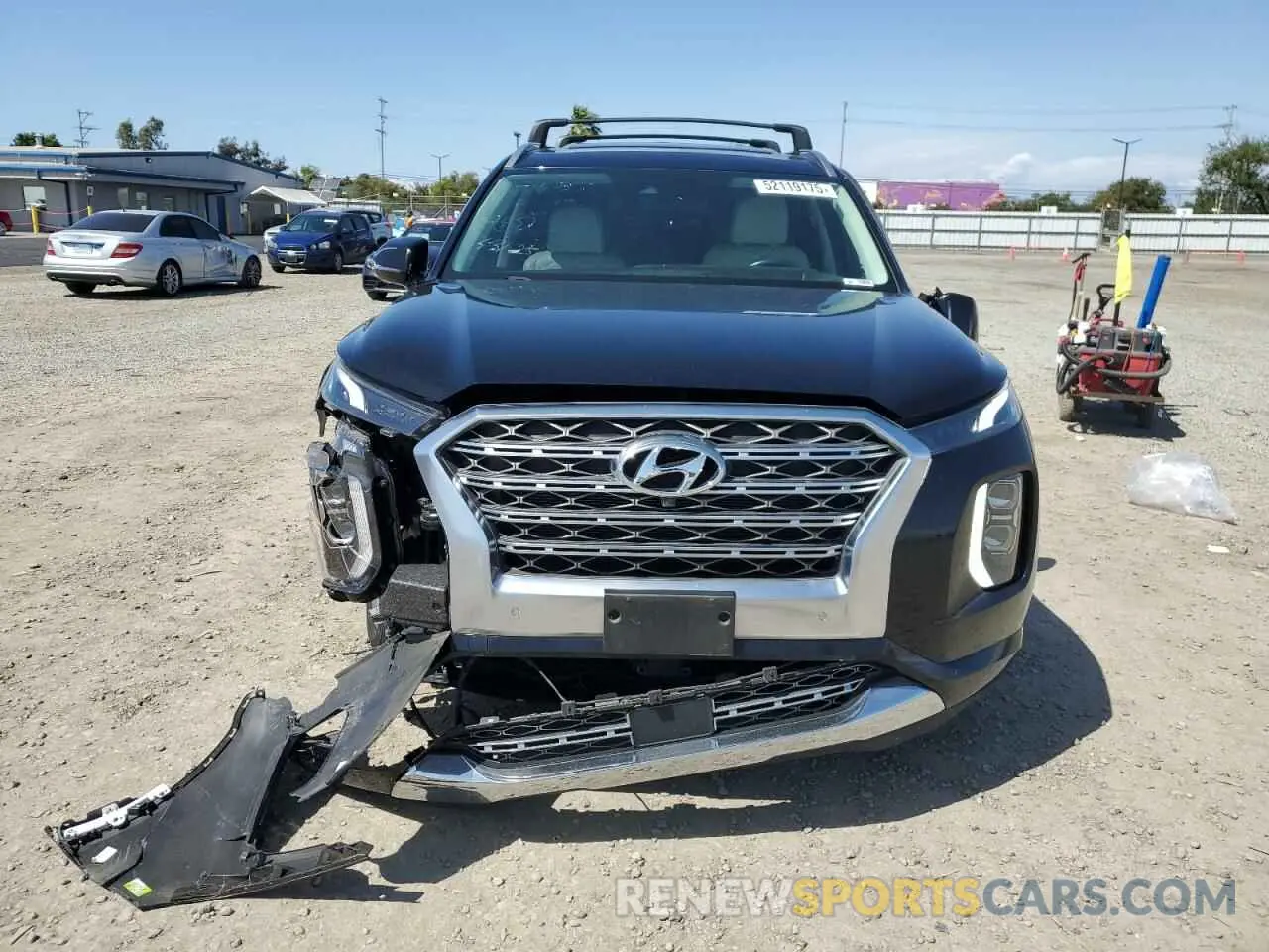5 Photograph of a damaged car KM8R54HE5LU136875 HYUNDAI PALISADE 2020
