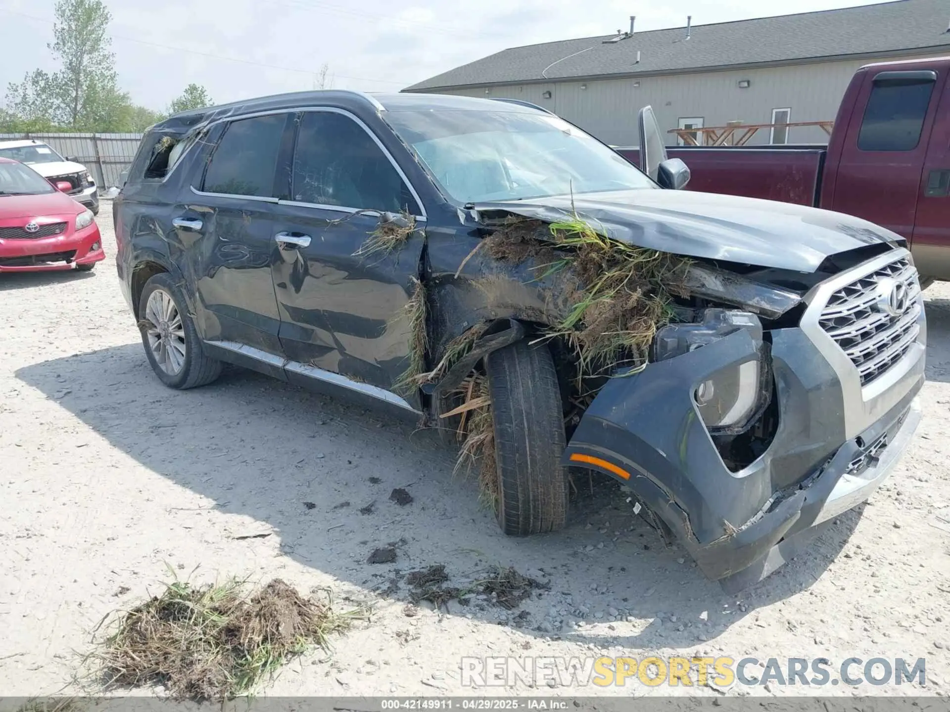 6 Фотография поврежденного автомобиля KM8R54HE6LU073947 HYUNDAI PALISADE 2020