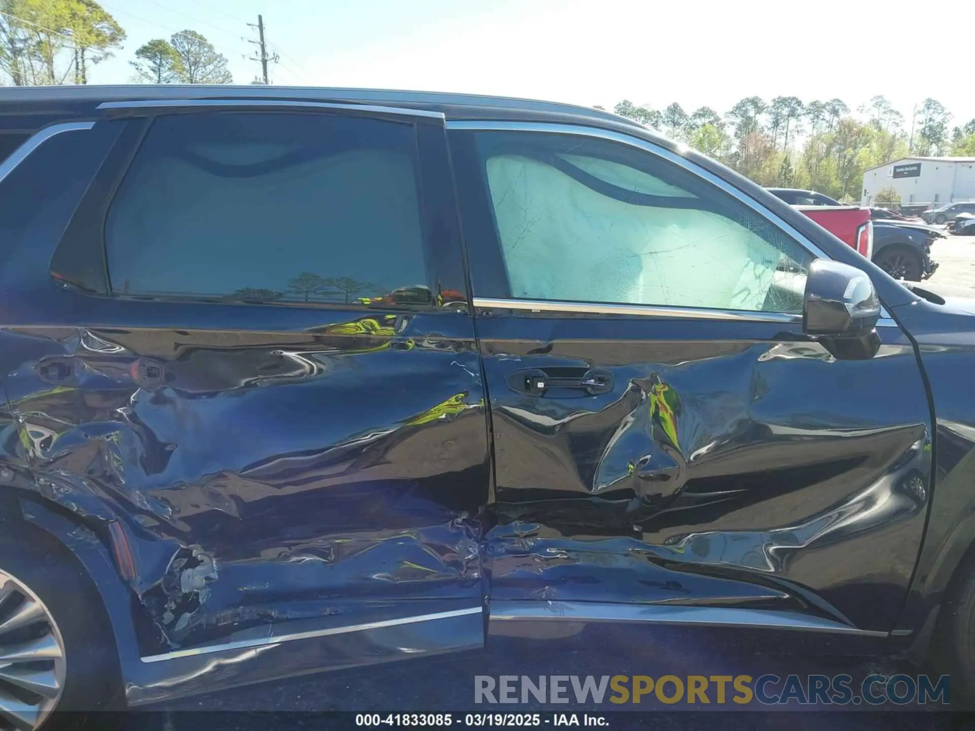 13 Photograph of a damaged car KM8R54HE7LU044523 HYUNDAI PALISADE 2020