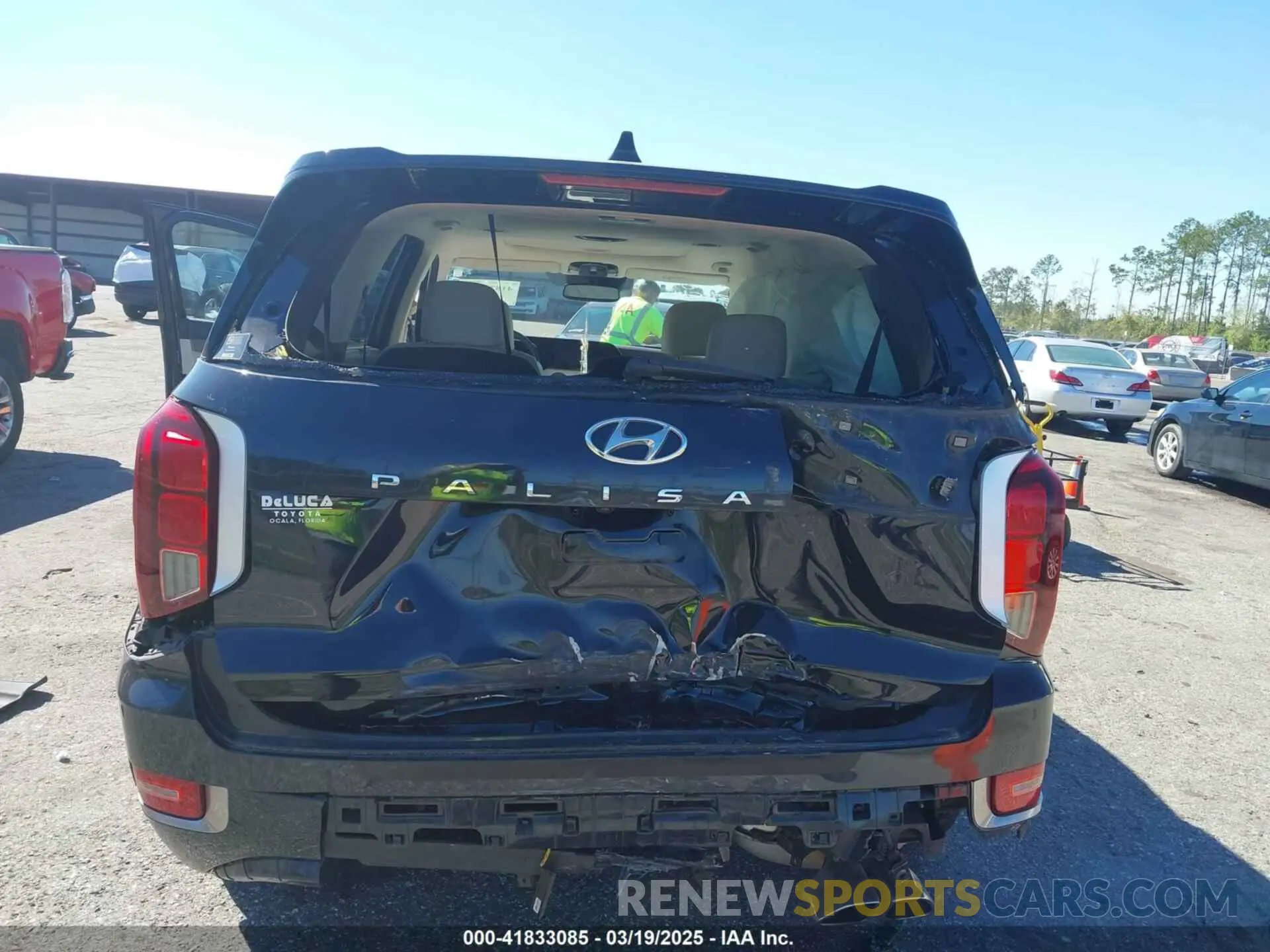 16 Photograph of a damaged car KM8R54HE7LU044523 HYUNDAI PALISADE 2020