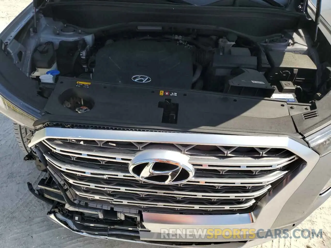 14 Photograph of a damaged car KM8R54HE7LU137185 HYUNDAI PALISADE 2020