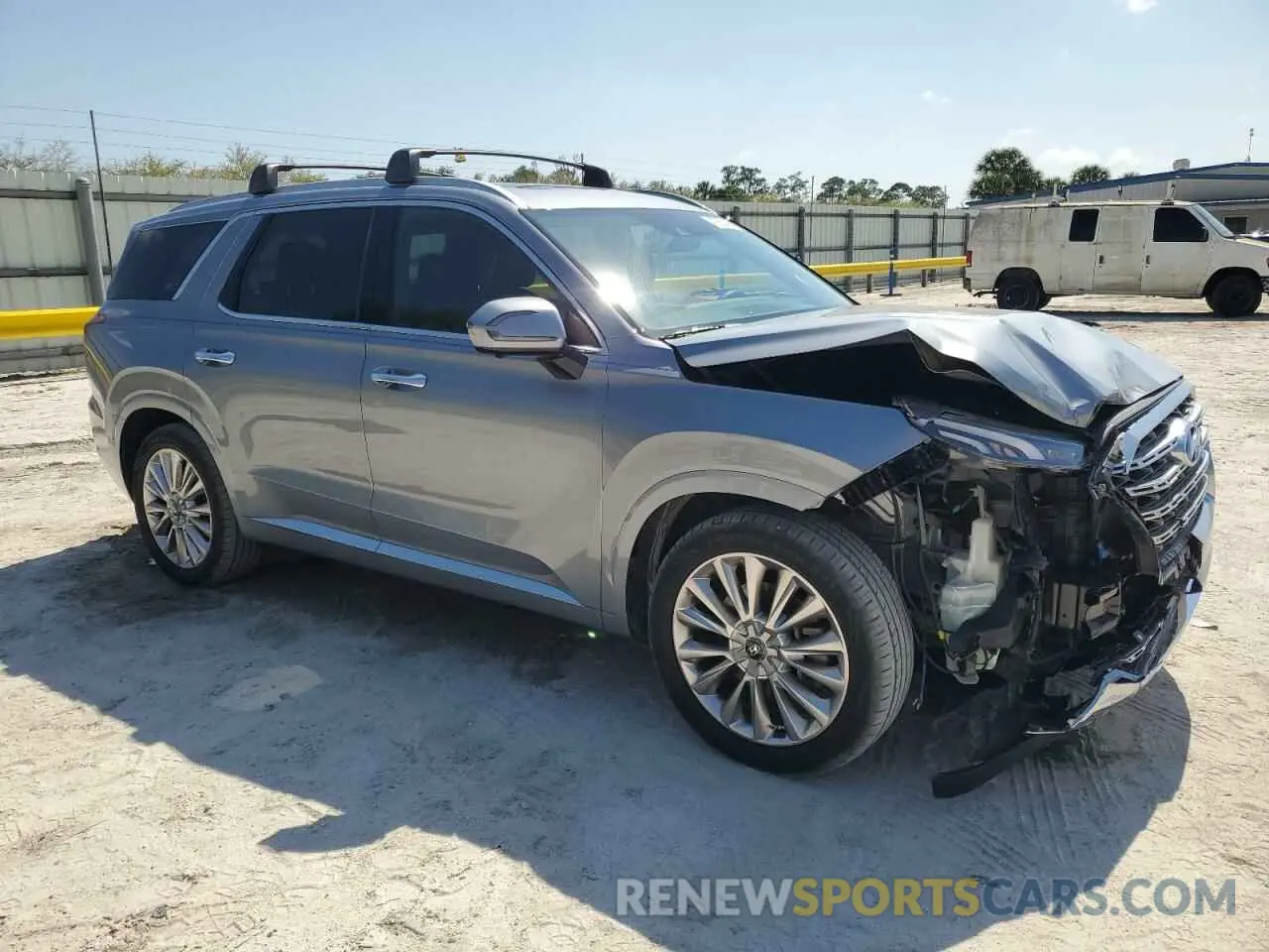 4 Photograph of a damaged car KM8R54HE7LU137185 HYUNDAI PALISADE 2020