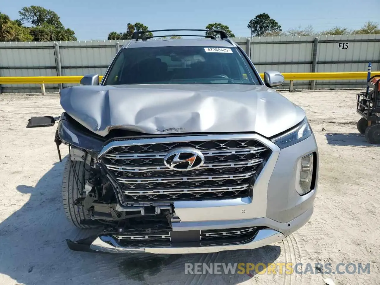 5 Photograph of a damaged car KM8R54HE7LU137185 HYUNDAI PALISADE 2020
