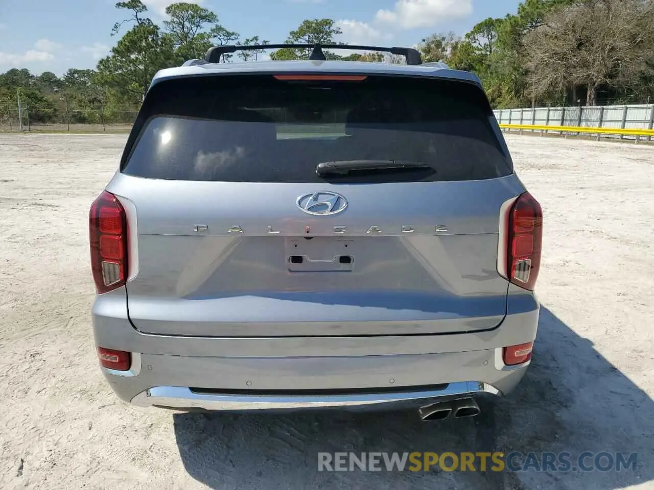6 Photograph of a damaged car KM8R54HE7LU137185 HYUNDAI PALISADE 2020