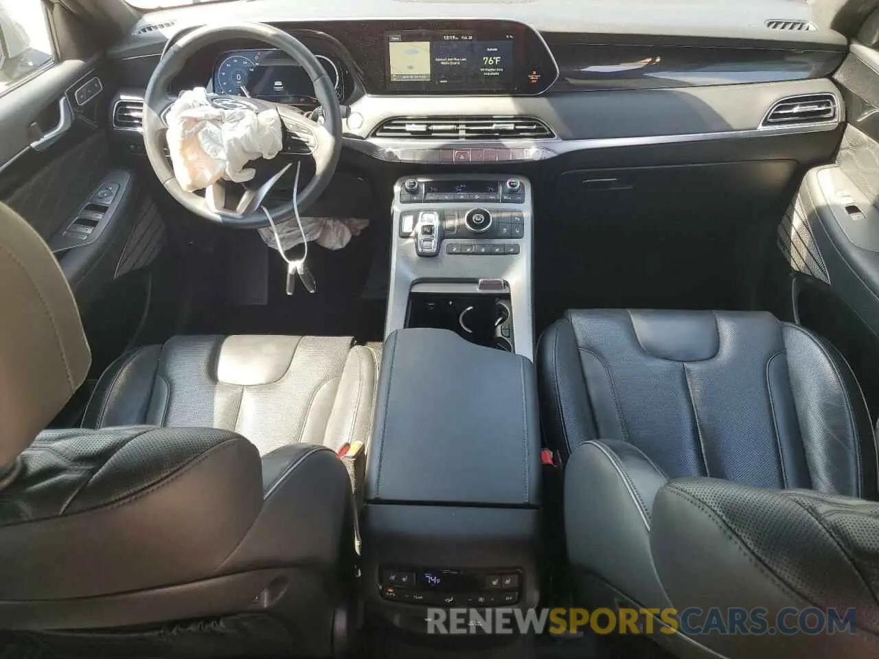 8 Photograph of a damaged car KM8R54HE7LU137185 HYUNDAI PALISADE 2020