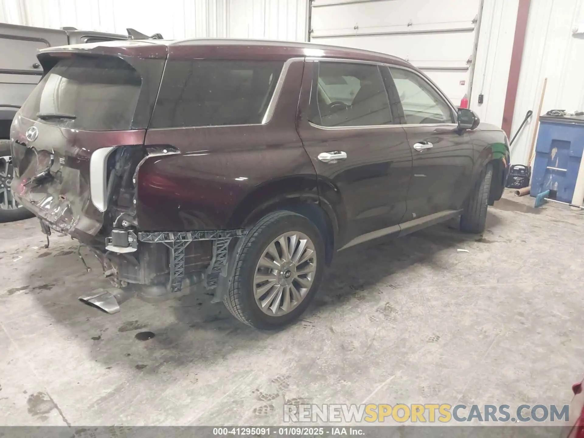 4 Photograph of a damaged car KM8R54HE8LU061380 HYUNDAI PALISADE 2020