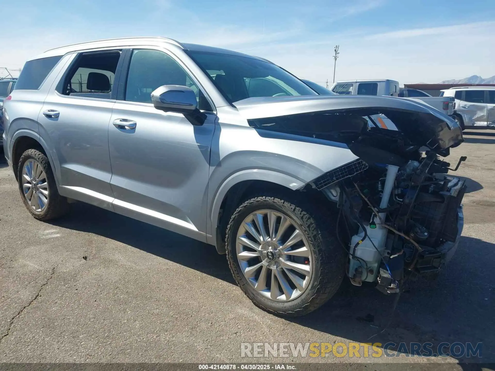 1 Фотография поврежденного автомобиля KM8R54HE8LU074260 HYUNDAI PALISADE 2020
