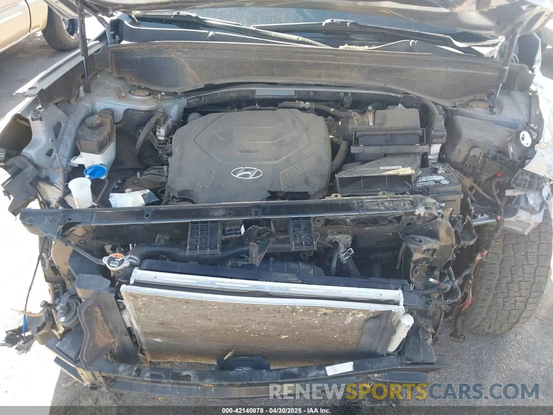 10 Фотография поврежденного автомобиля KM8R54HE8LU074260 HYUNDAI PALISADE 2020