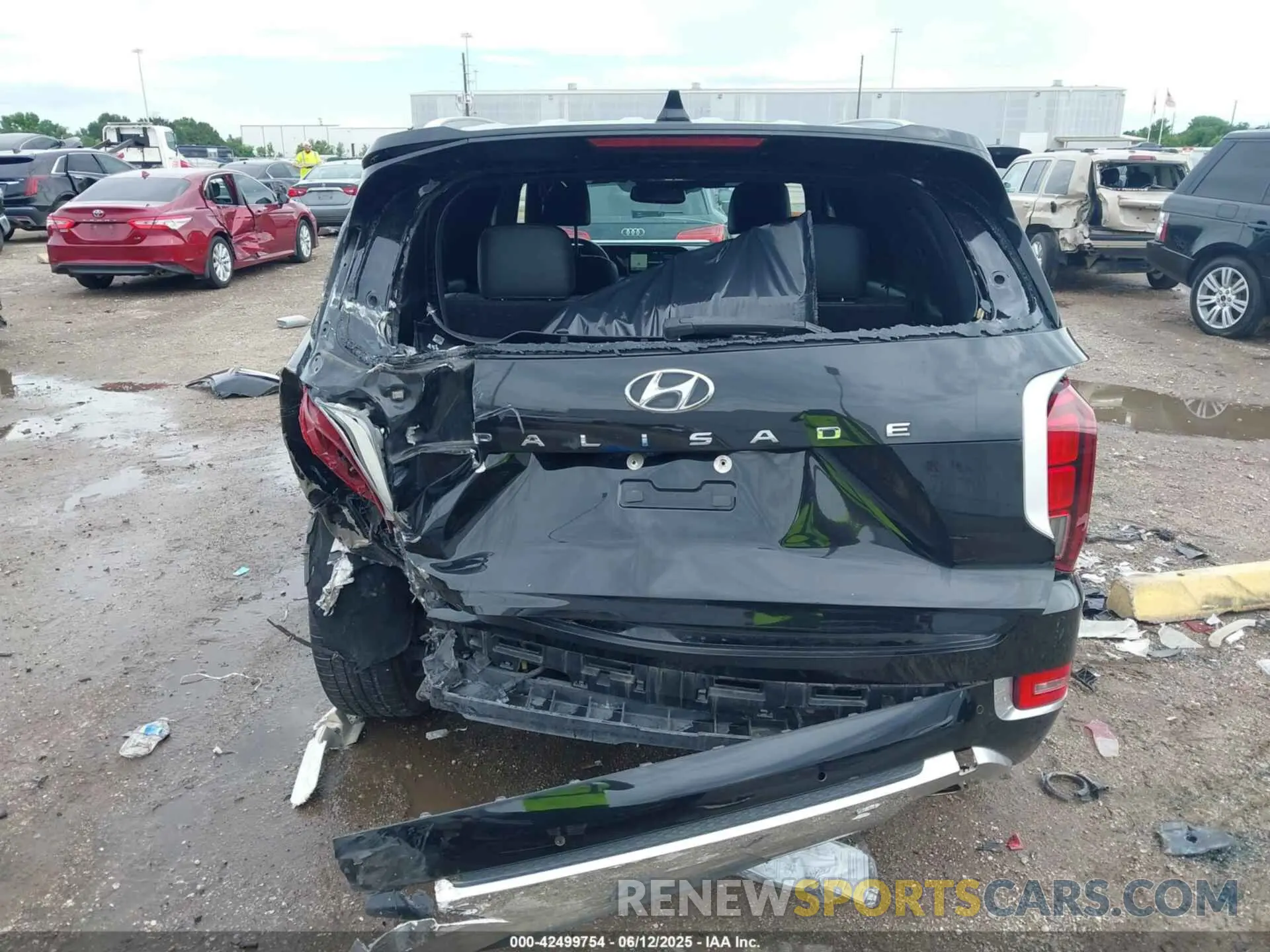17 Photograph of a damaged car KM8R54HE9LU080908 HYUNDAI PALISADE 2020