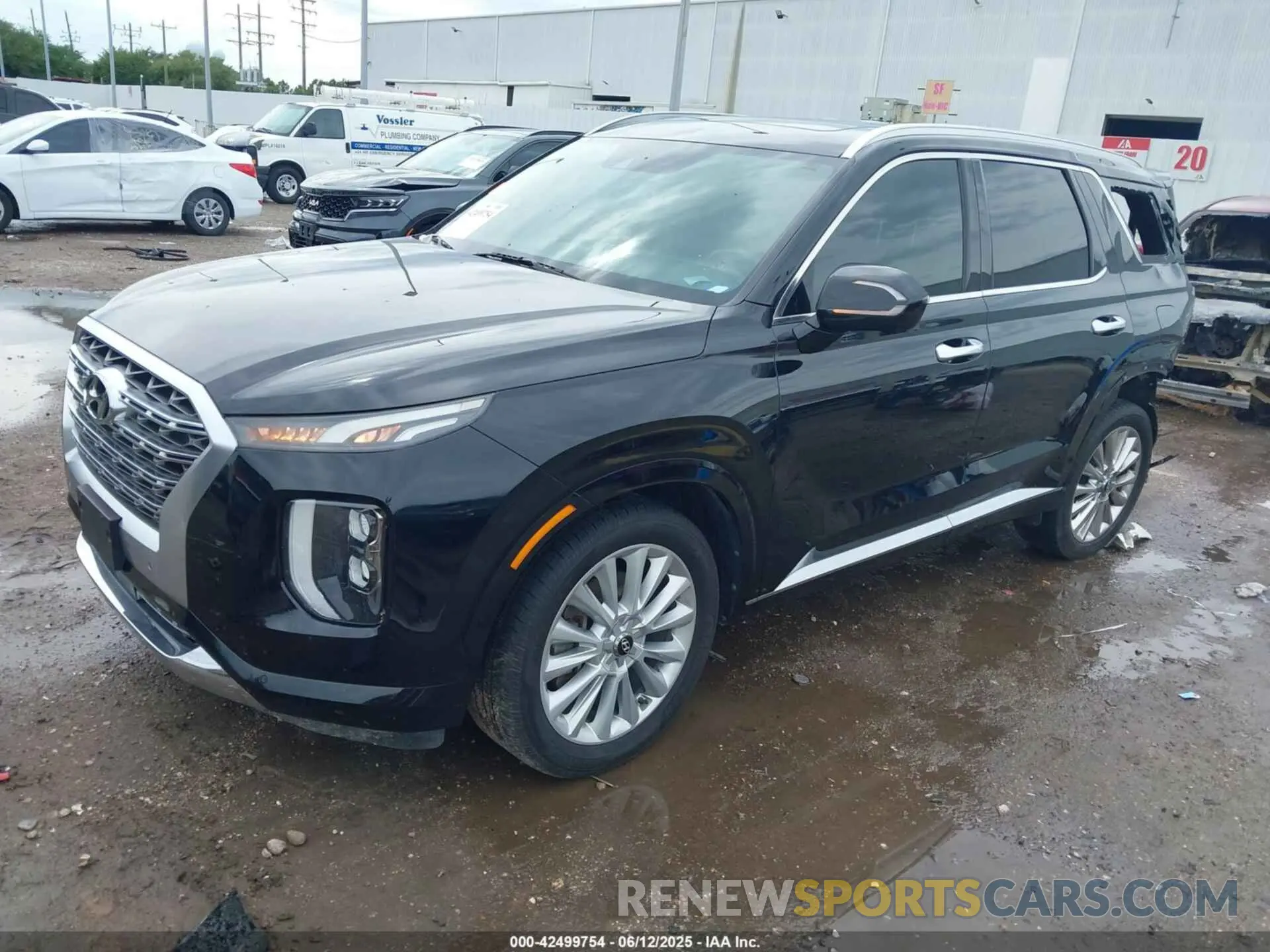 2 Photograph of a damaged car KM8R54HE9LU080908 HYUNDAI PALISADE 2020