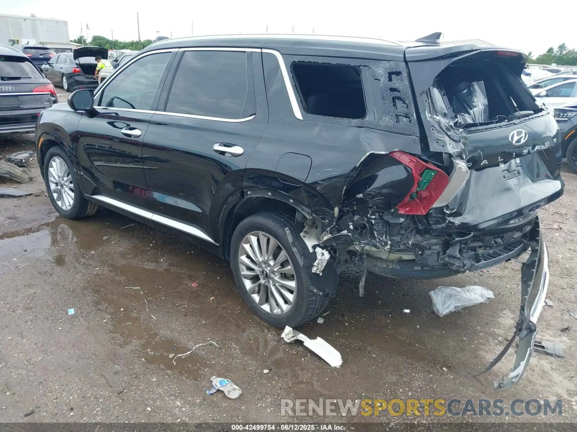3 Photograph of a damaged car KM8R54HE9LU080908 HYUNDAI PALISADE 2020