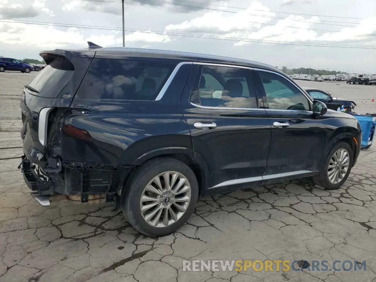 3 Photograph of a damaged car KM8R54HE9LU118878 HYUNDAI PALISADE 2020