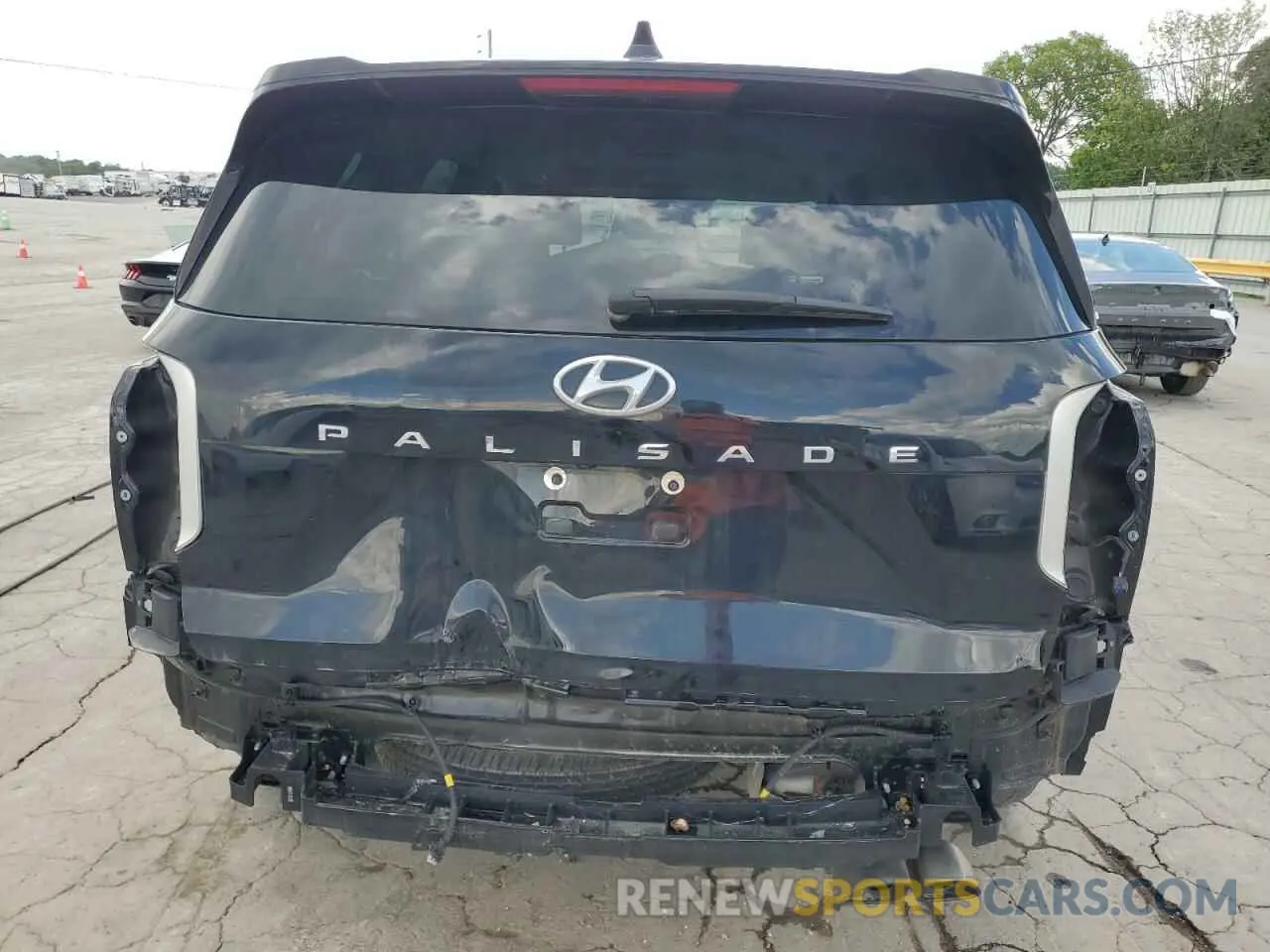 6 Photograph of a damaged car KM8R54HE9LU118878 HYUNDAI PALISADE 2020