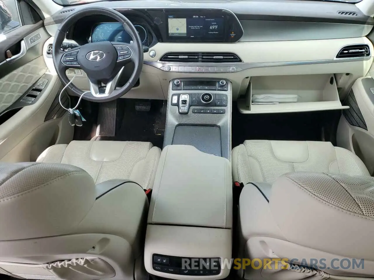 8 Photograph of a damaged car KM8R54HE9LU118878 HYUNDAI PALISADE 2020