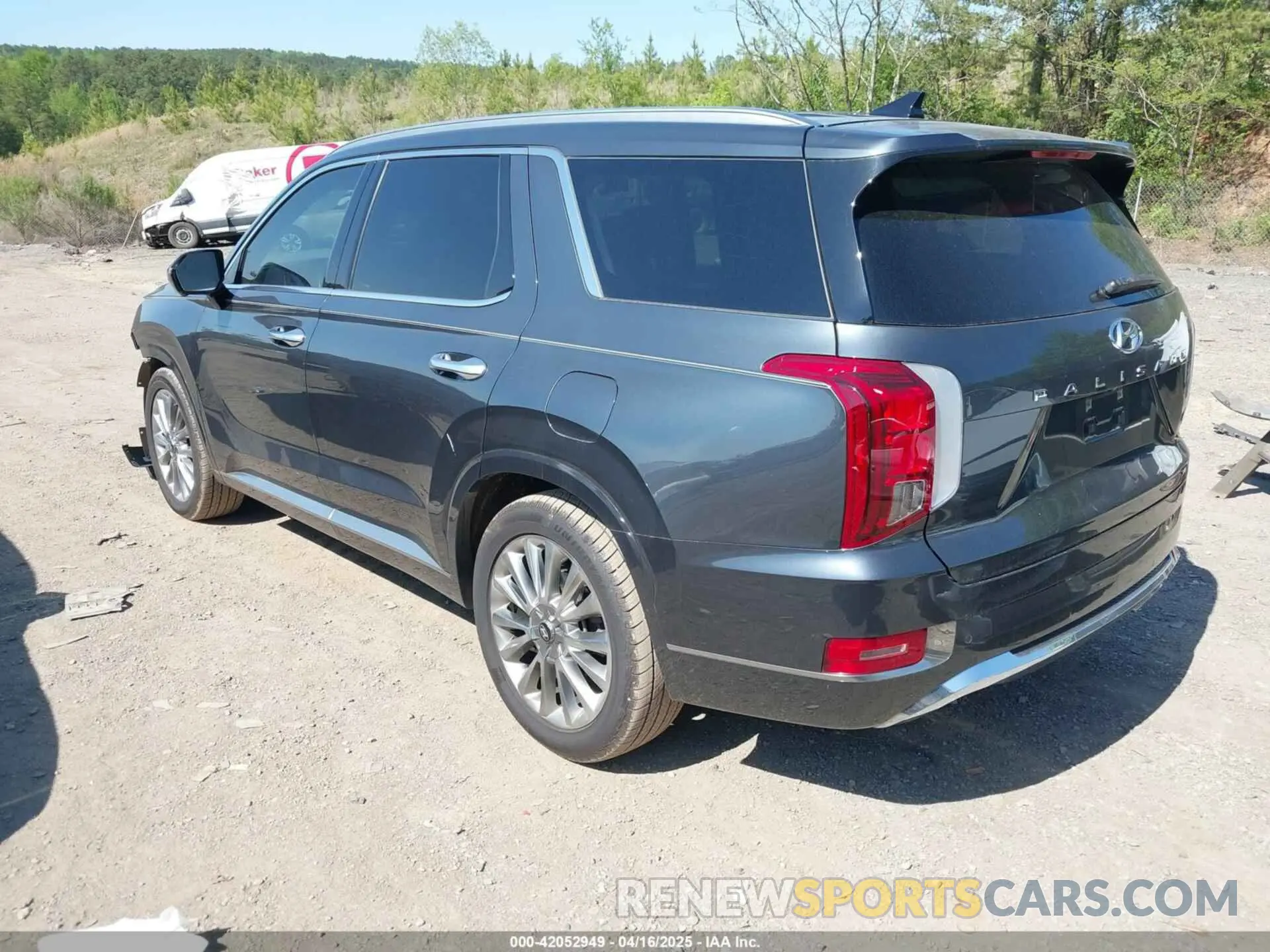 3 Photograph of a damaged car KM8R54HEXLU034097 HYUNDAI PALISADE 2020
