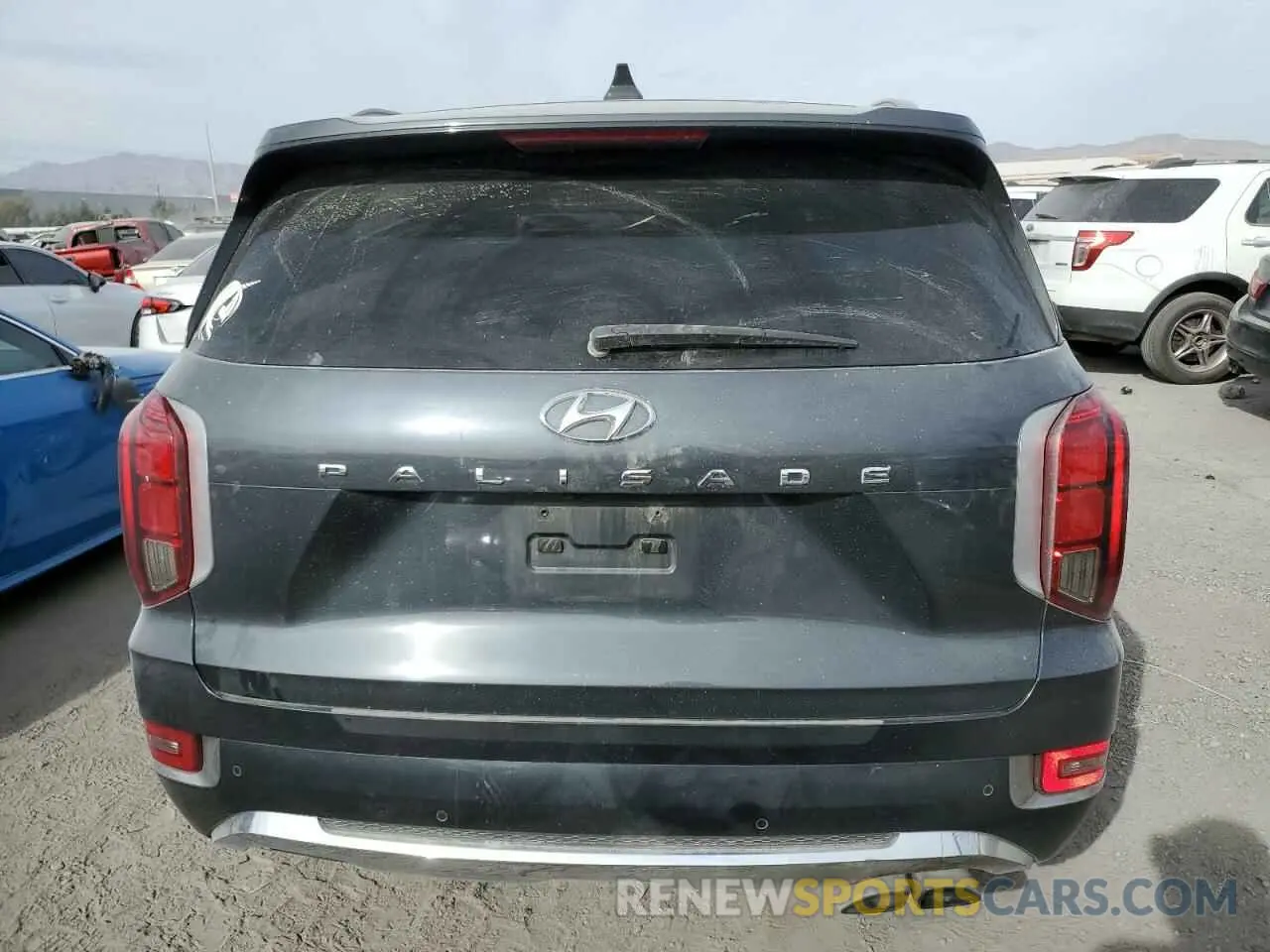 6 Photograph of a damaged car KM8R54HEXLU052728 HYUNDAI PALISADE 2020