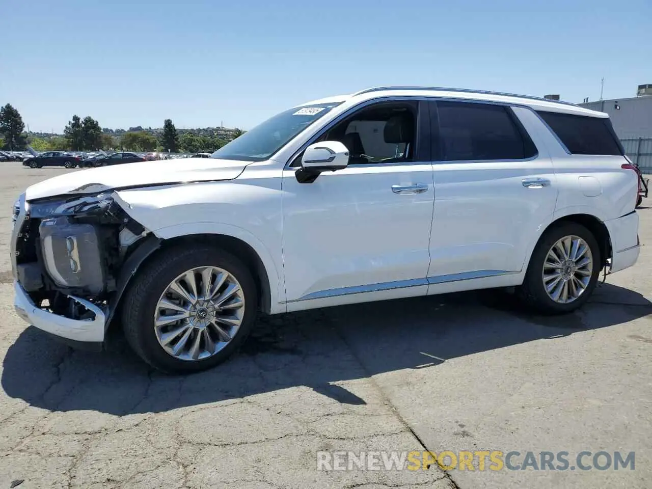 1 Photograph of a damaged car KM8R5DHE0LU097032 HYUNDAI PALISADE 2020