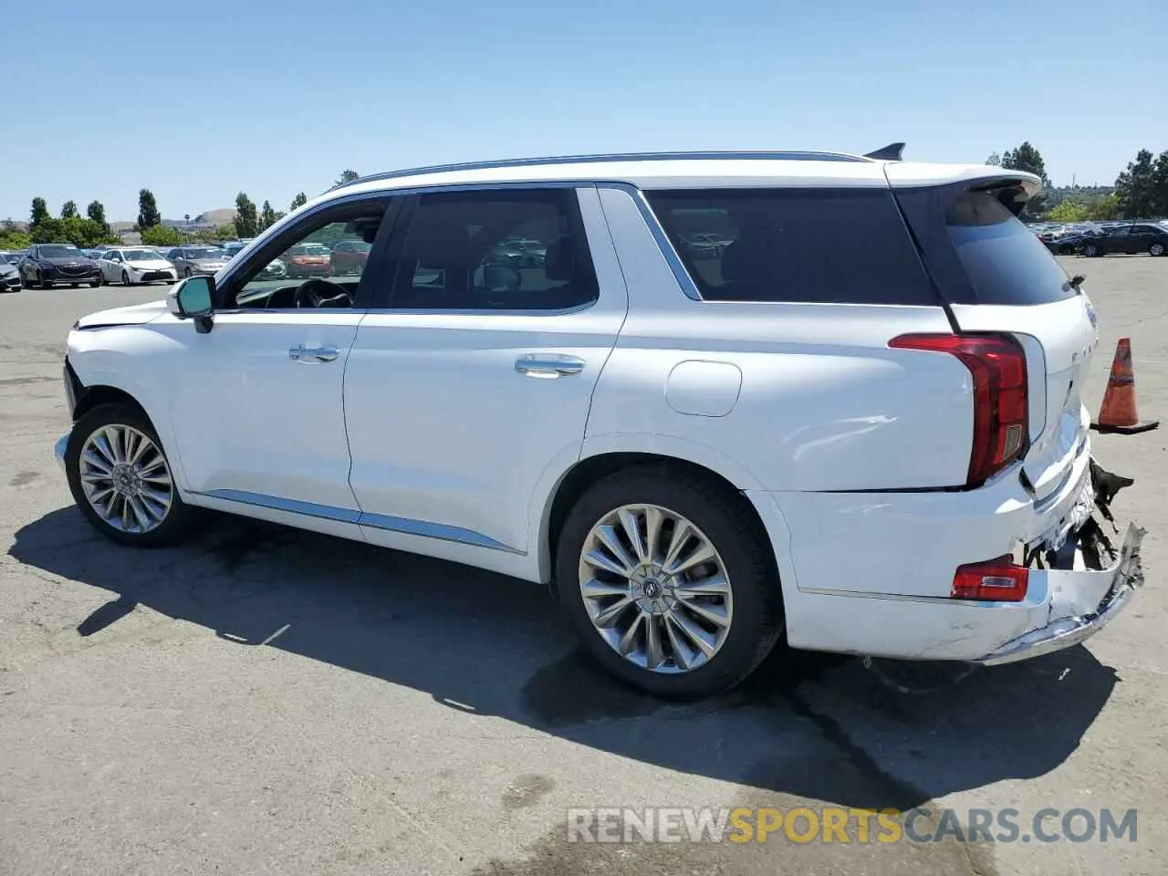 2 Photograph of a damaged car KM8R5DHE0LU097032 HYUNDAI PALISADE 2020