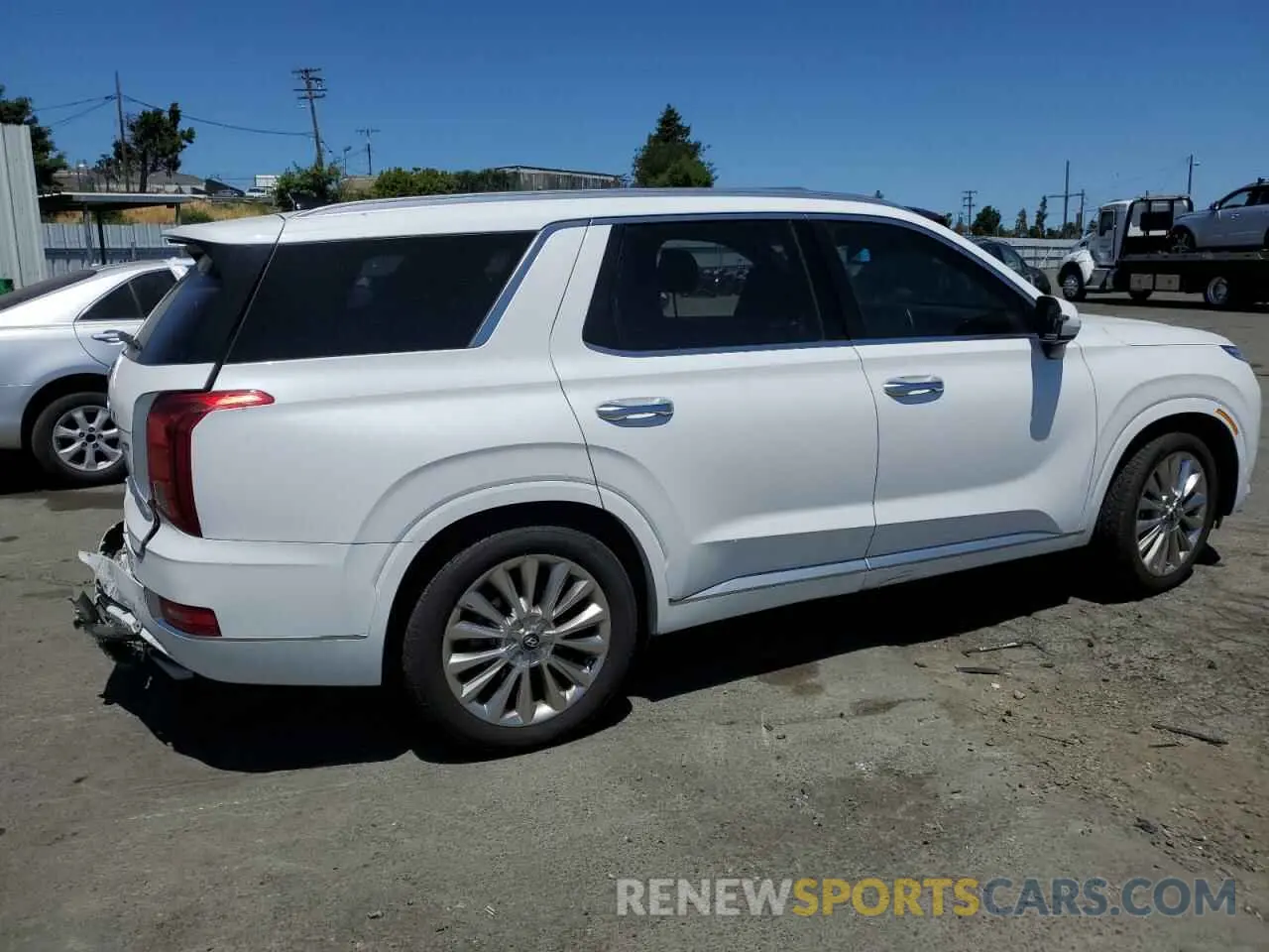 3 Photograph of a damaged car KM8R5DHE0LU097032 HYUNDAI PALISADE 2020