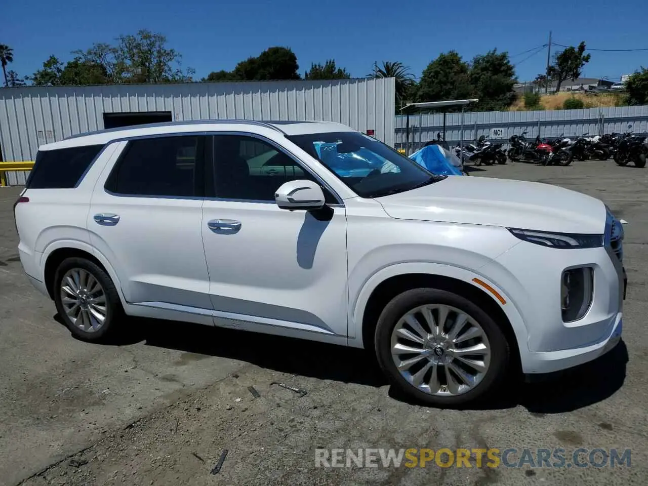 4 Photograph of a damaged car KM8R5DHE0LU097032 HYUNDAI PALISADE 2020