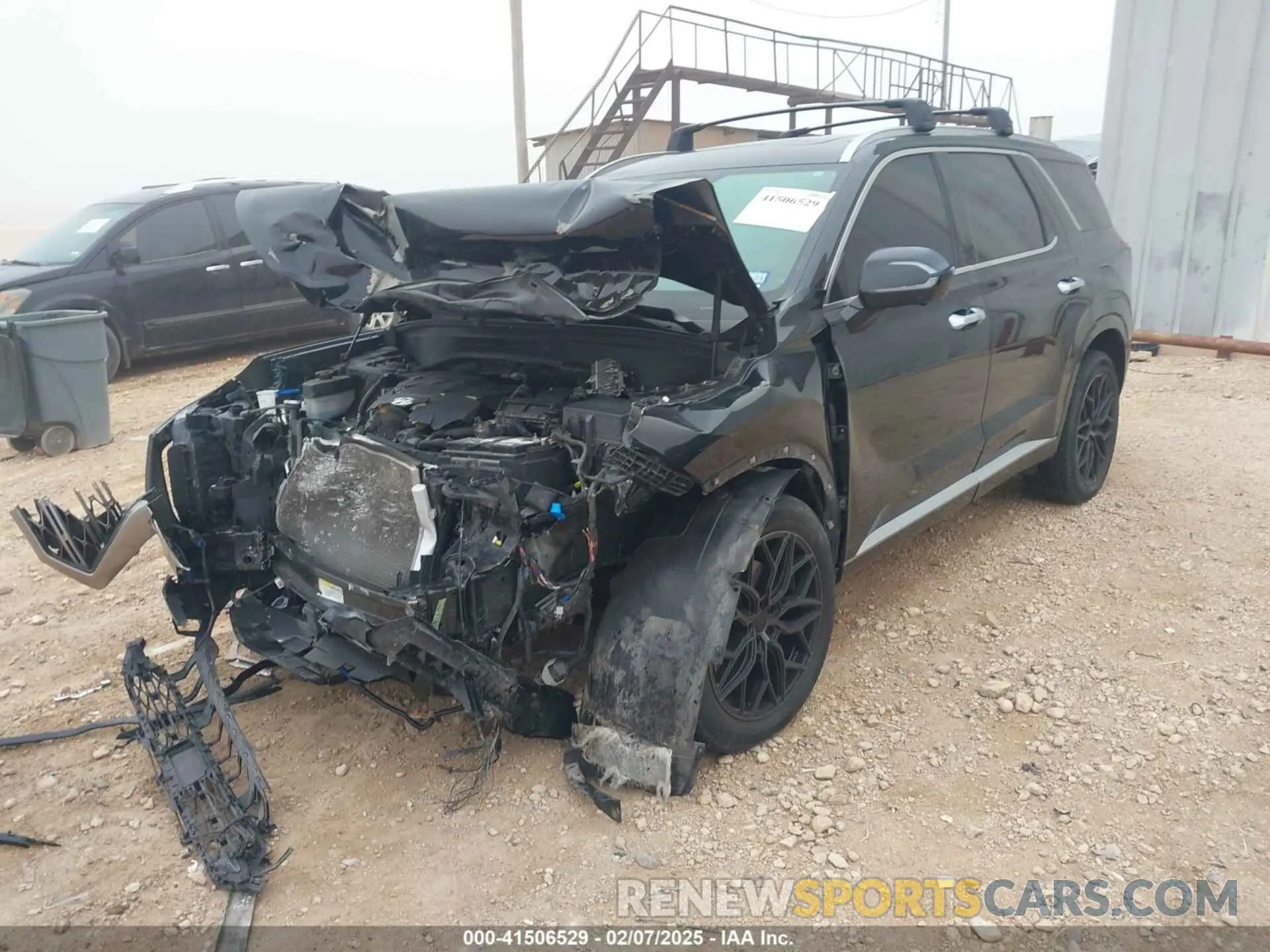 2 Photograph of a damaged car KM8R5DHE1LU172658 HYUNDAI PALISADE 2020