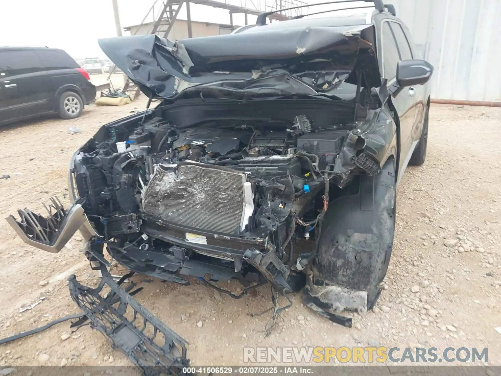 6 Photograph of a damaged car KM8R5DHE1LU172658 HYUNDAI PALISADE 2020