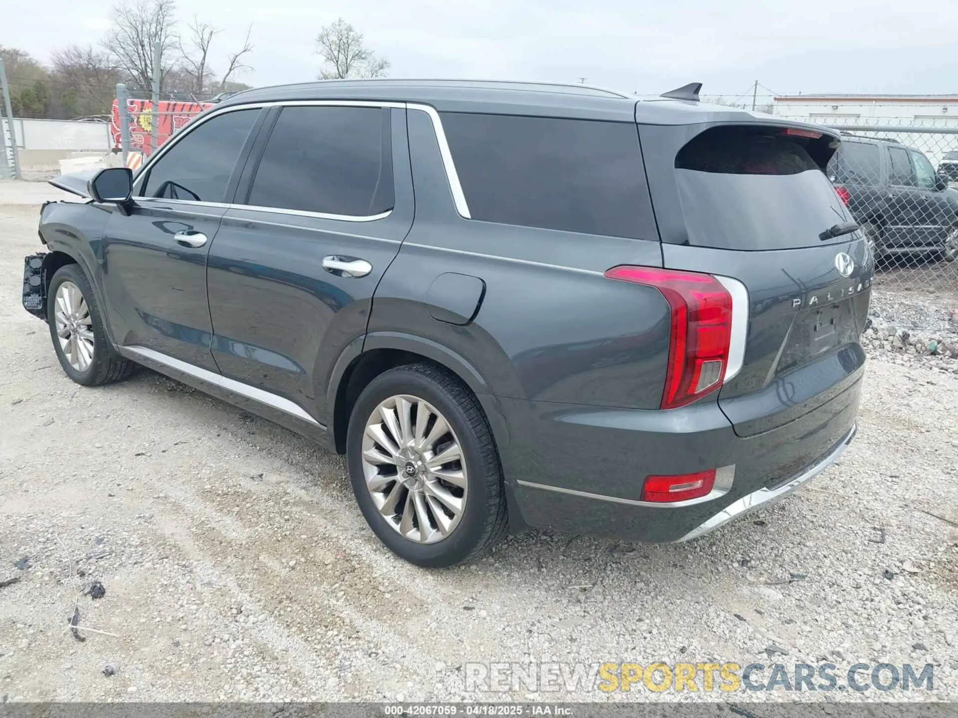3 Фотография поврежденного автомобиля KM8R5DHE2LU036488 HYUNDAI PALISADE 2020
