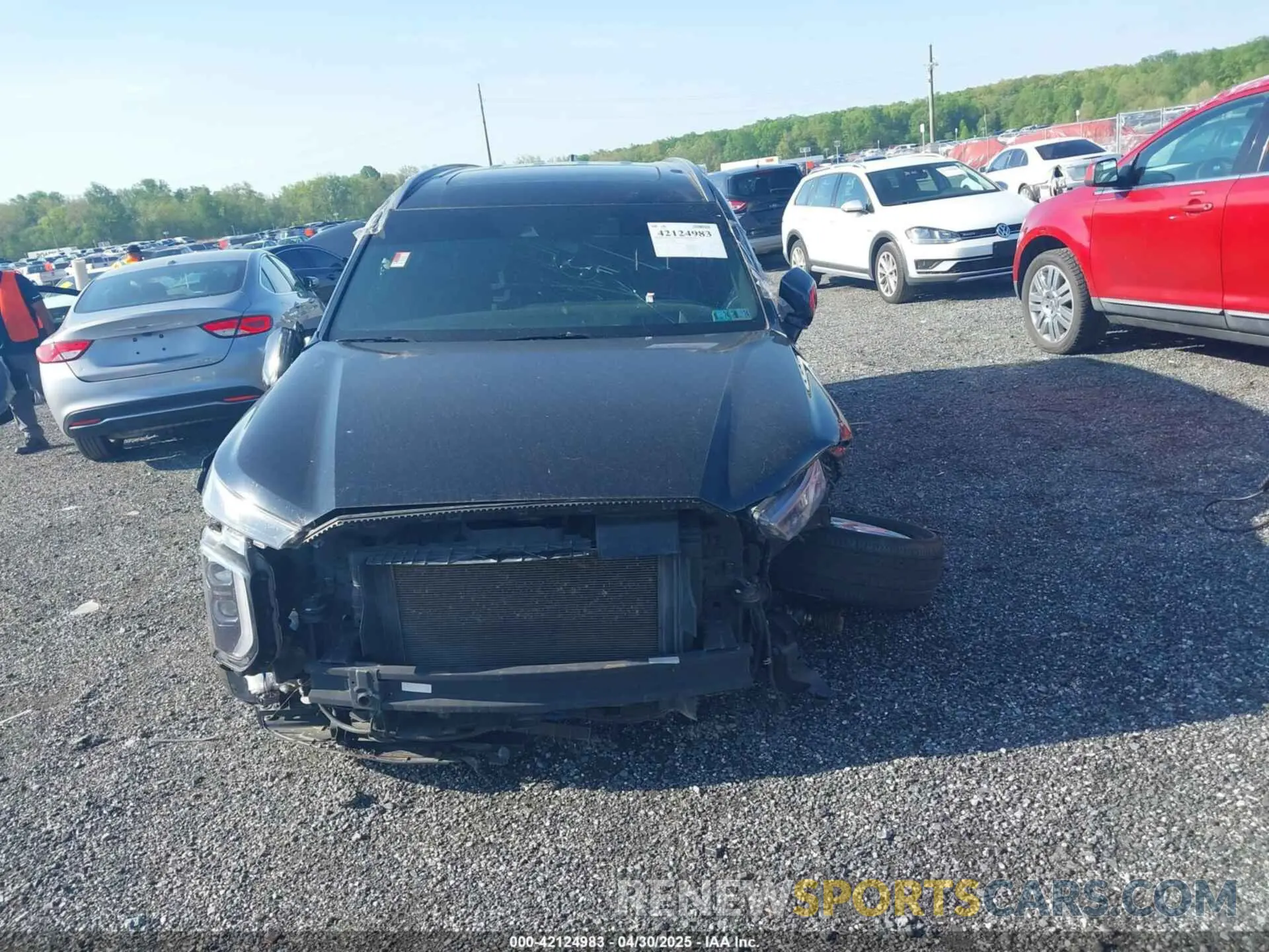 12 Photograph of a damaged car KM8R5DHE3LU057298 HYUNDAI PALISADE 2020
