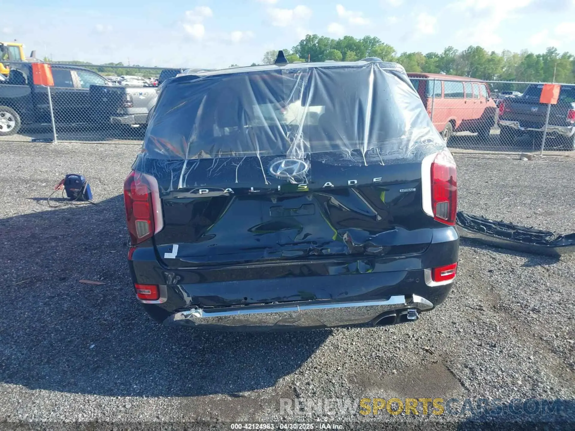 16 Photograph of a damaged car KM8R5DHE3LU057298 HYUNDAI PALISADE 2020