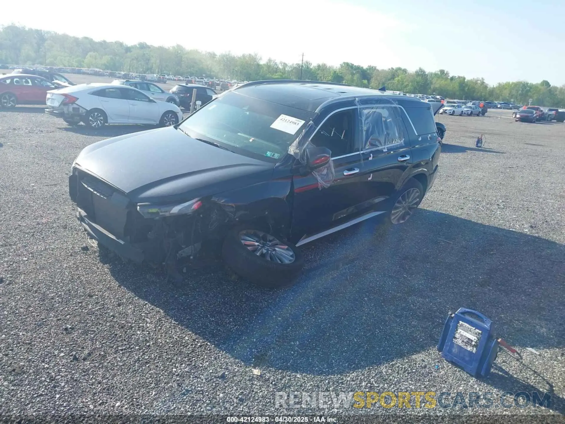 2 Photograph of a damaged car KM8R5DHE3LU057298 HYUNDAI PALISADE 2020