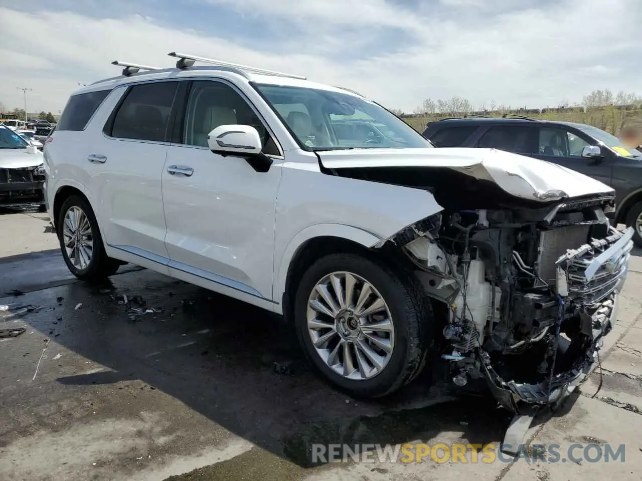 4 Photograph of a damaged car KM8R5DHE3LU104541 HYUNDAI PALISADE 2020