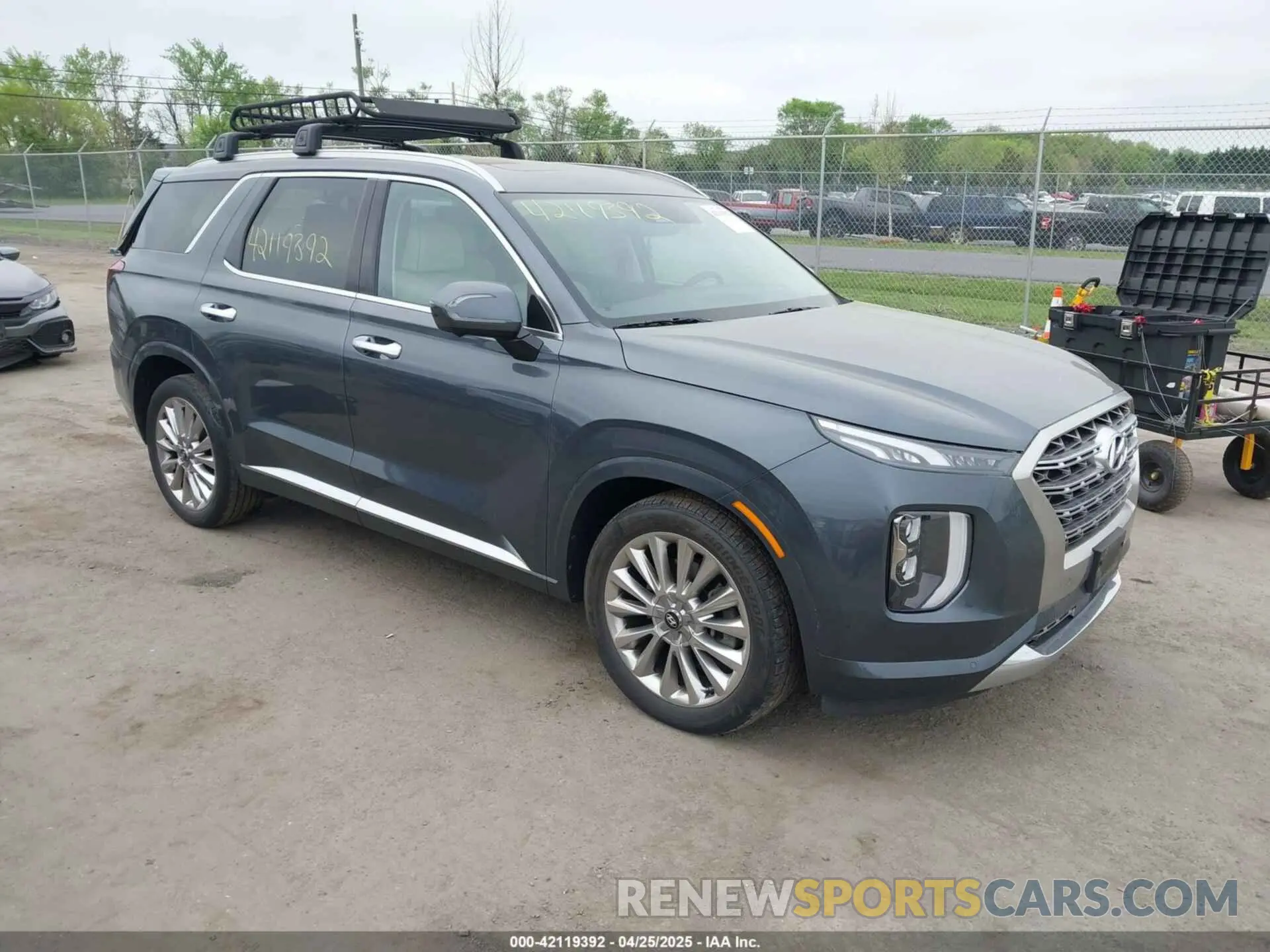 1 Фотография поврежденного автомобиля KM8R5DHE4LU124555 HYUNDAI PALISADE 2020