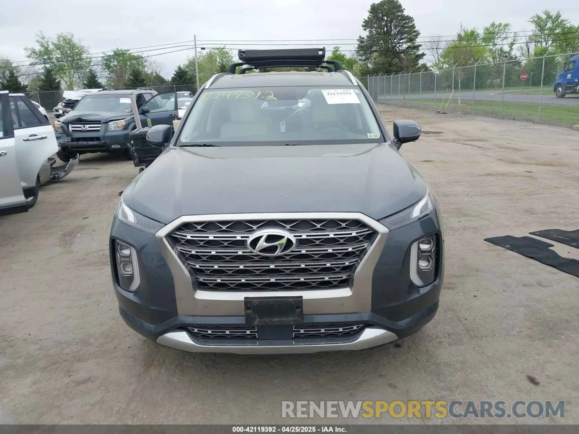 12 Фотография поврежденного автомобиля KM8R5DHE4LU124555 HYUNDAI PALISADE 2020
