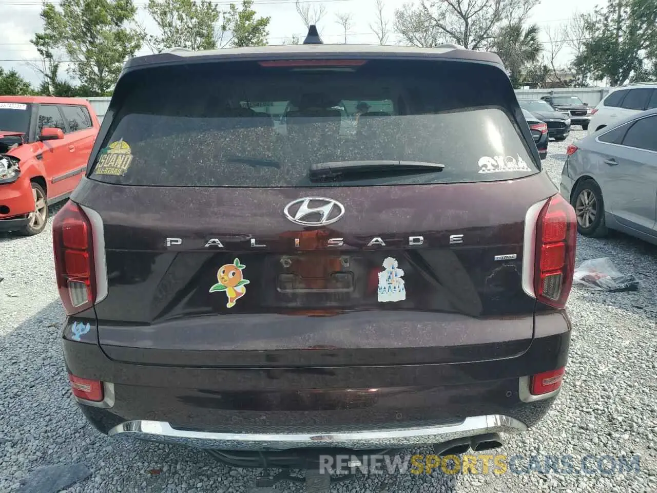 6 Photograph of a damaged car KM8R5DHE6LU055657 HYUNDAI PALISADE 2020