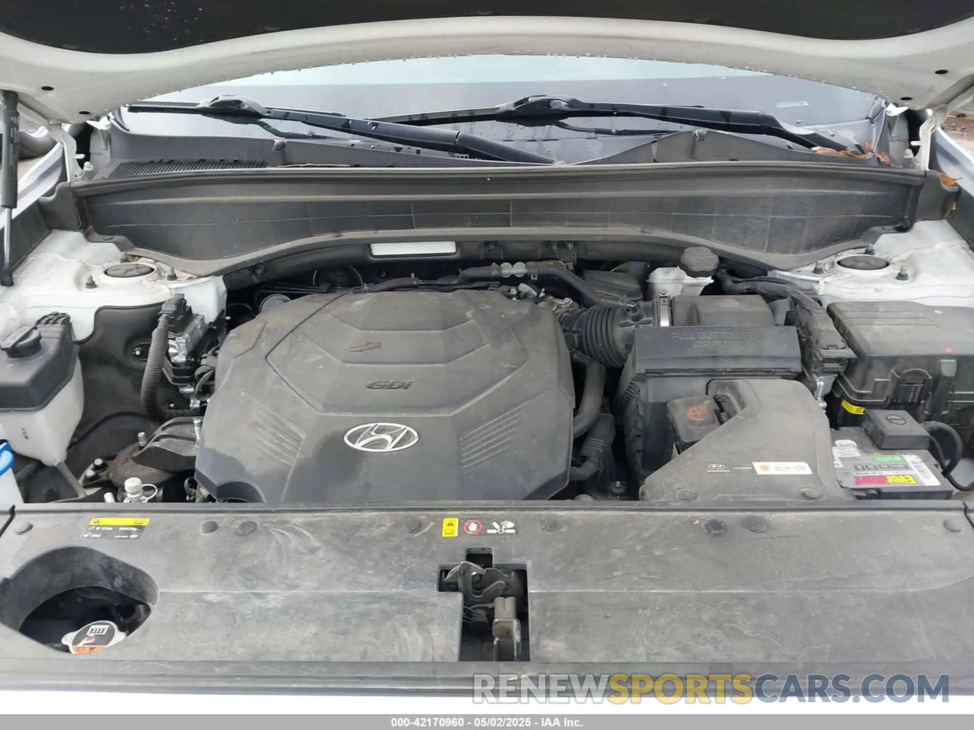 10 Photograph of a damaged car KM8R5DHE6LU121785 HYUNDAI PALISADE 2020