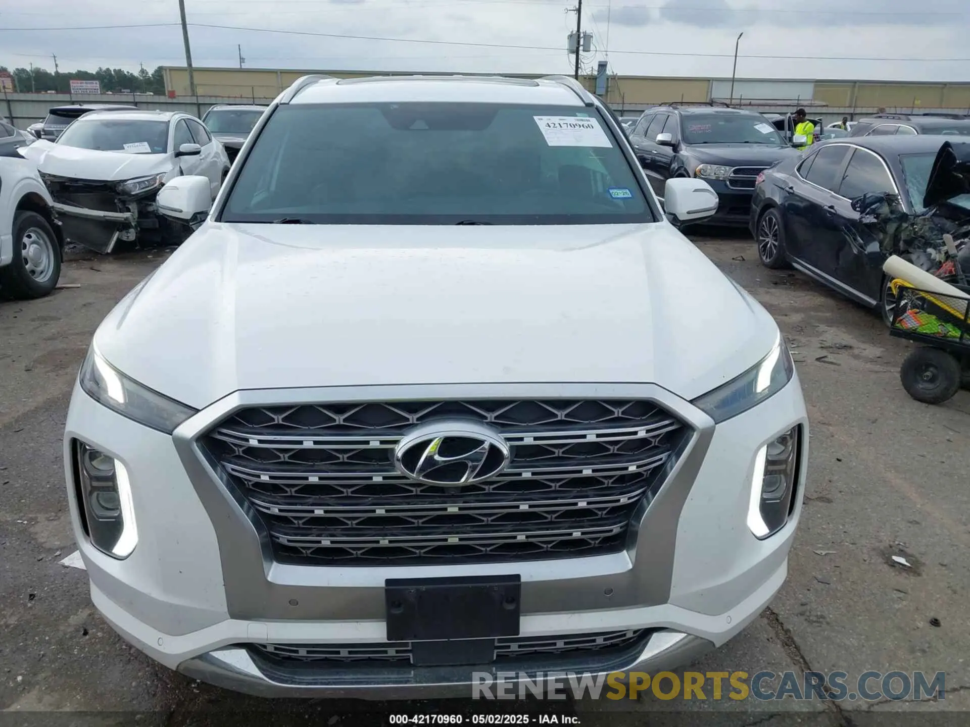 12 Photograph of a damaged car KM8R5DHE6LU121785 HYUNDAI PALISADE 2020