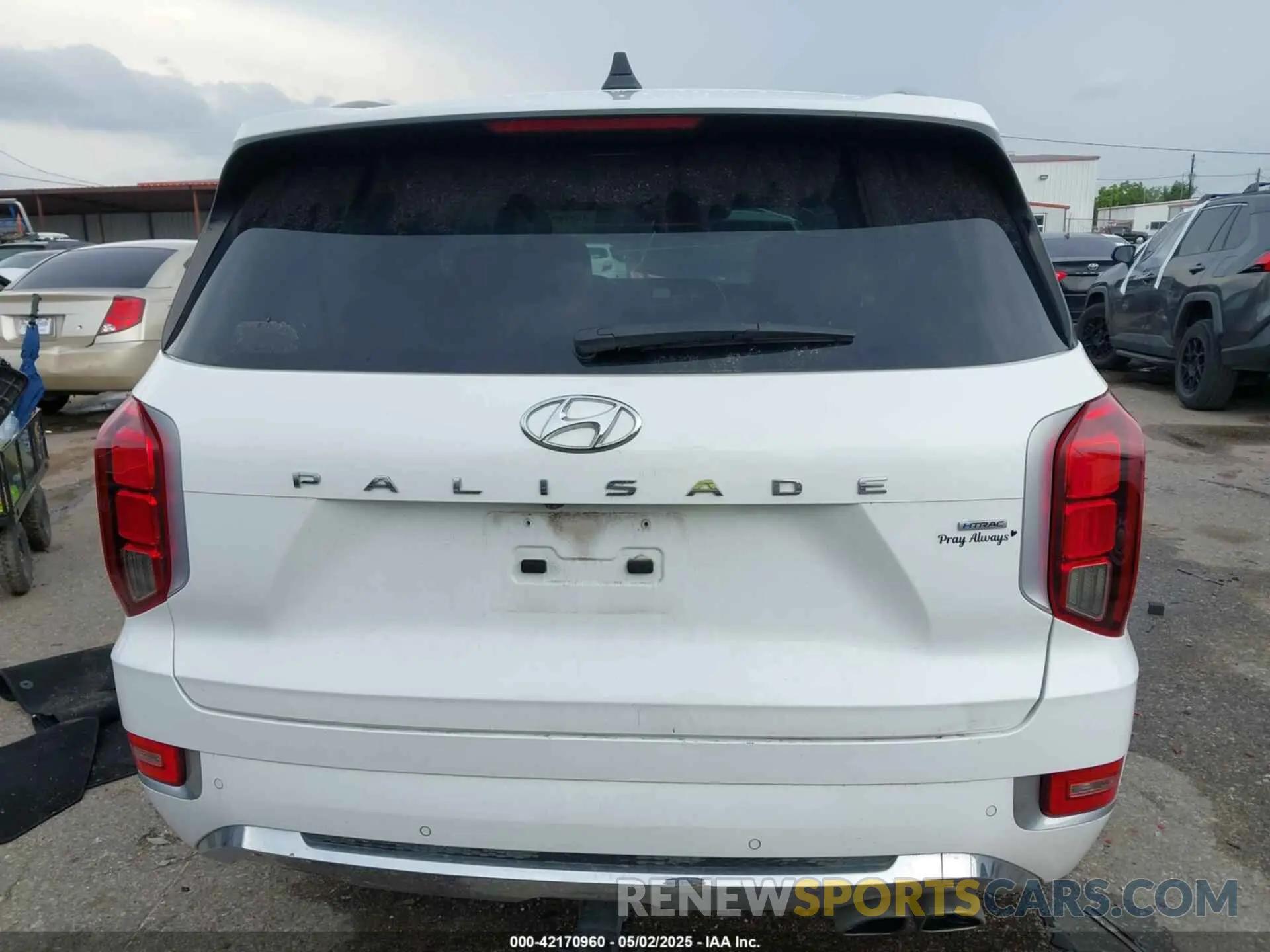 16 Photograph of a damaged car KM8R5DHE6LU121785 HYUNDAI PALISADE 2020