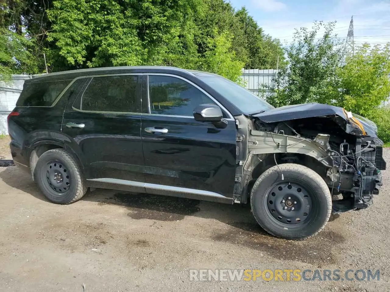 4 Photograph of a damaged car KM8R5DHE8LU121965 HYUNDAI PALISADE 2020