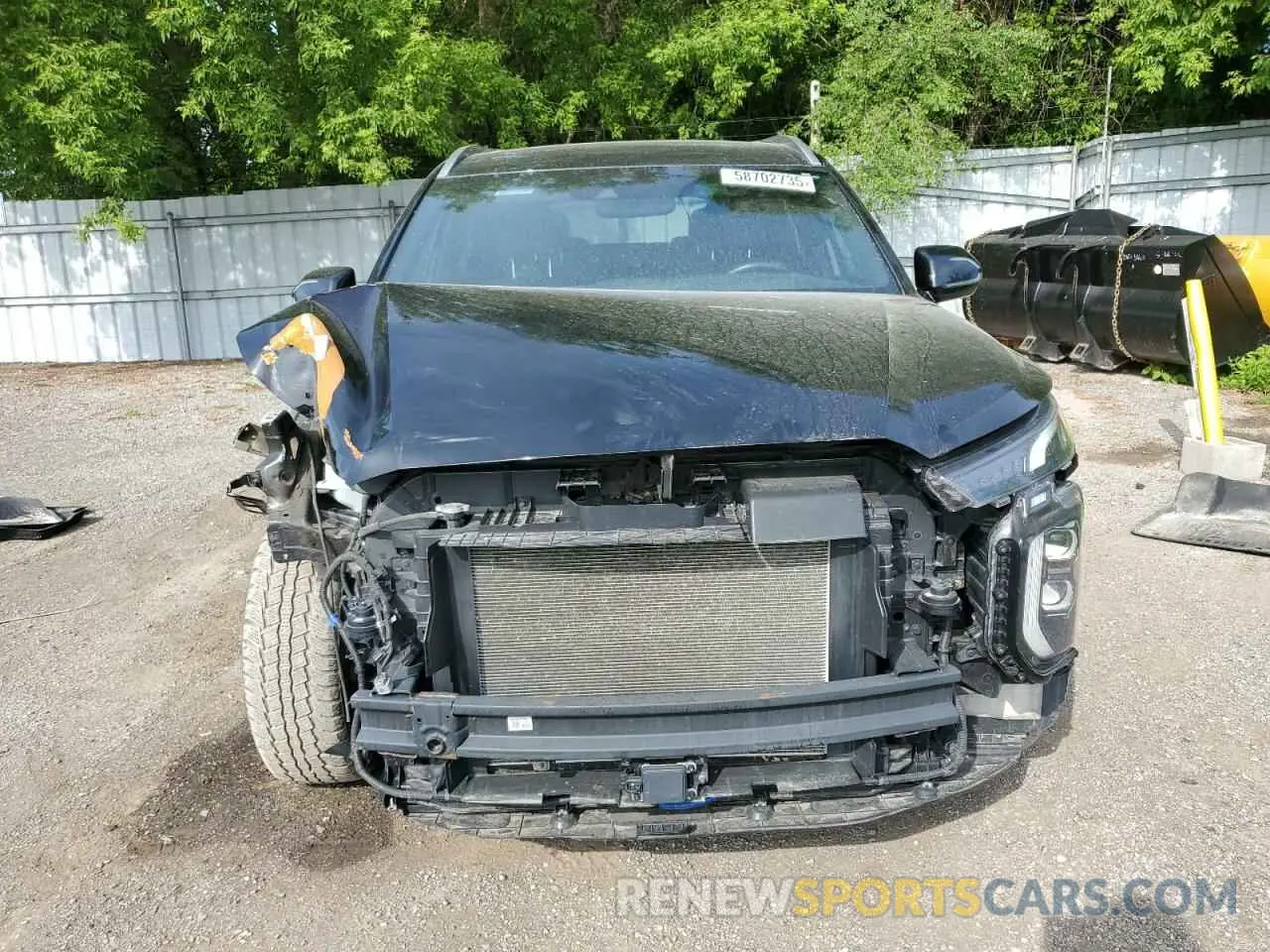 5 Photograph of a damaged car KM8R5DHE8LU121965 HYUNDAI PALISADE 2020