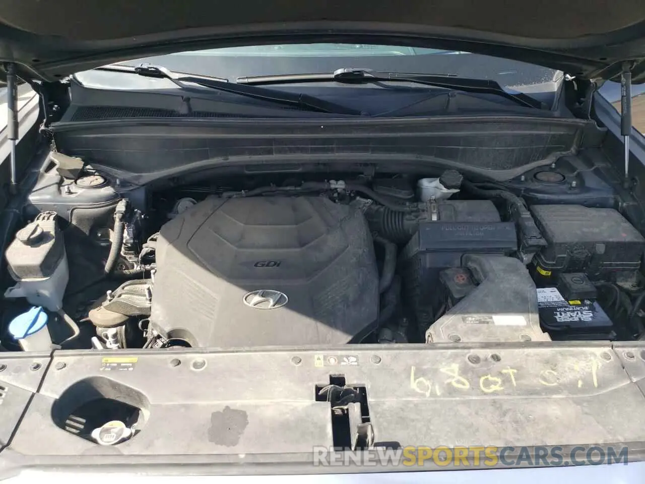 13 Фотография поврежденного автомобиля KM8R5DHE8LU161267 HYUNDAI PALISADE 2020